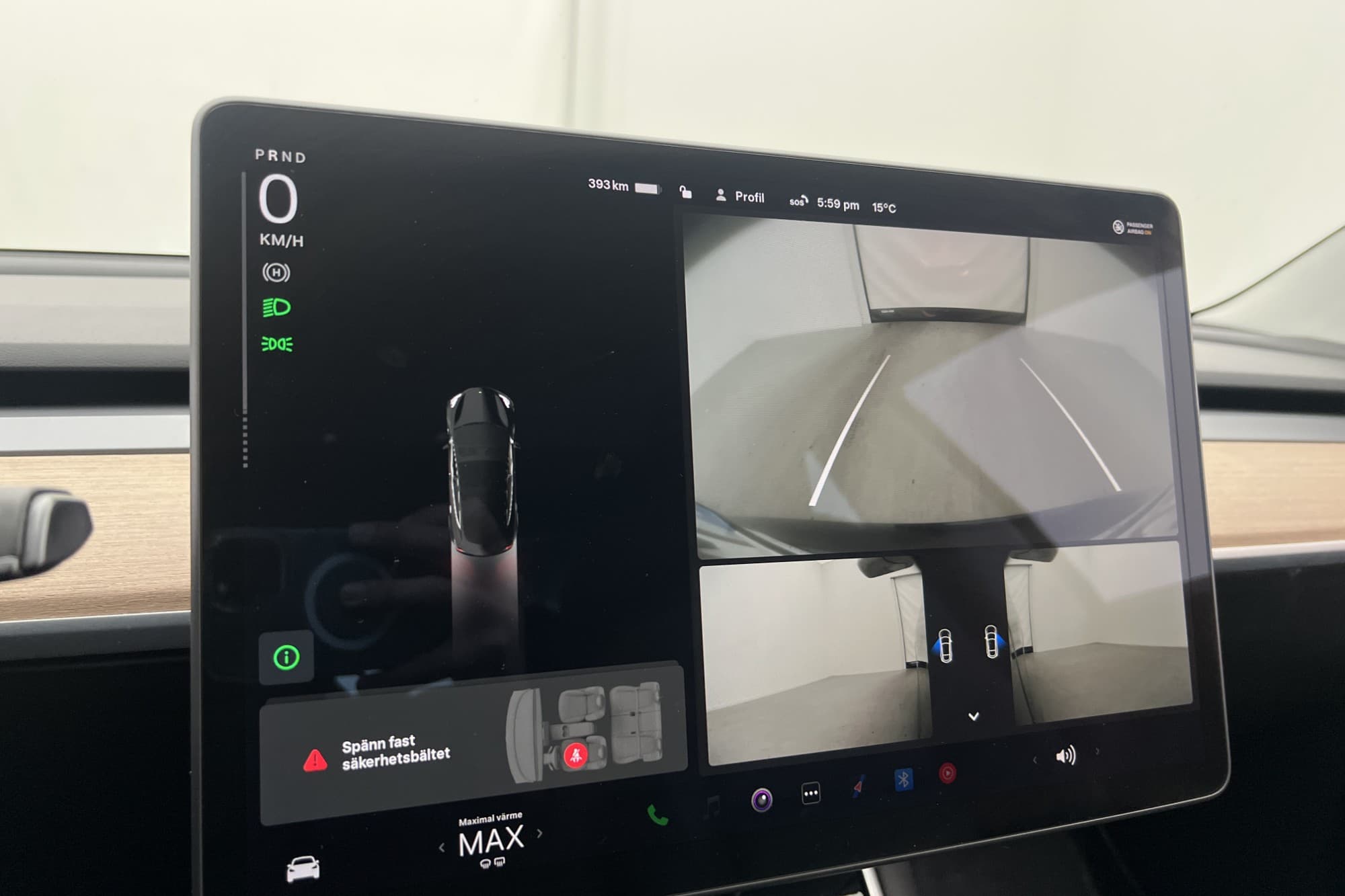 Tesla Model 3 Long Range AWD Total självkörningsförmåga FSD
