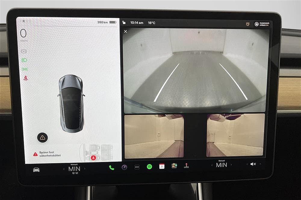 Tesla Model 3 Long Range AWD 440hk Uppgraderad AP Svensksåldinteriör