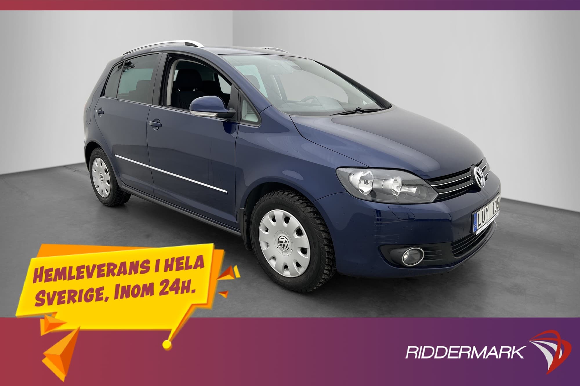 Volkswagen Golf Plus 1.4 TSI DSG 1 Ägare 0,63l/mil 122hk