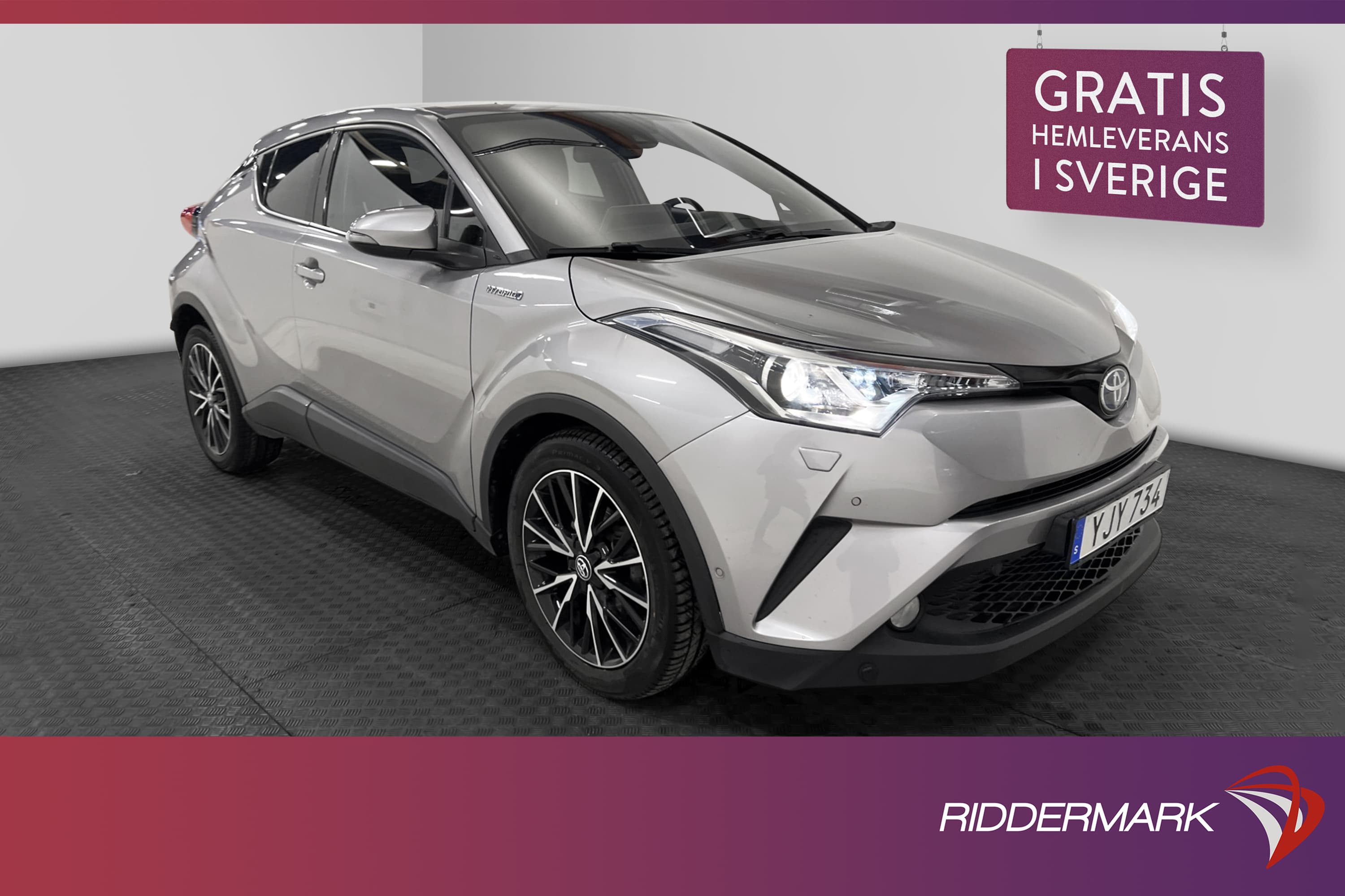Toyota C-HR Hybrid Executive Värmare JBL Skinn Navi Välserv