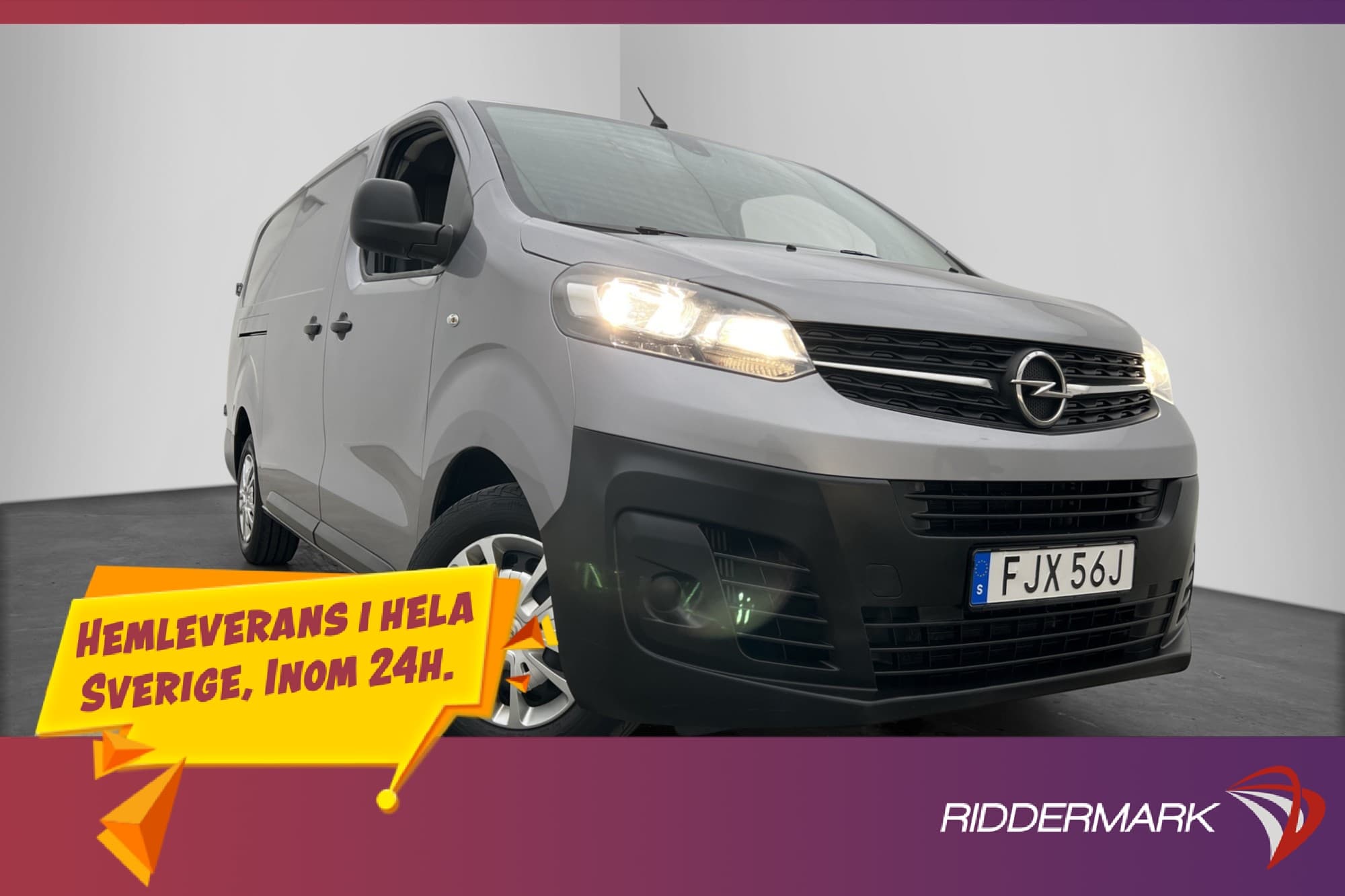 Opel Vivaro L3 2.0 Värmare Dragkrok B-Kamera CARPLAY Moms