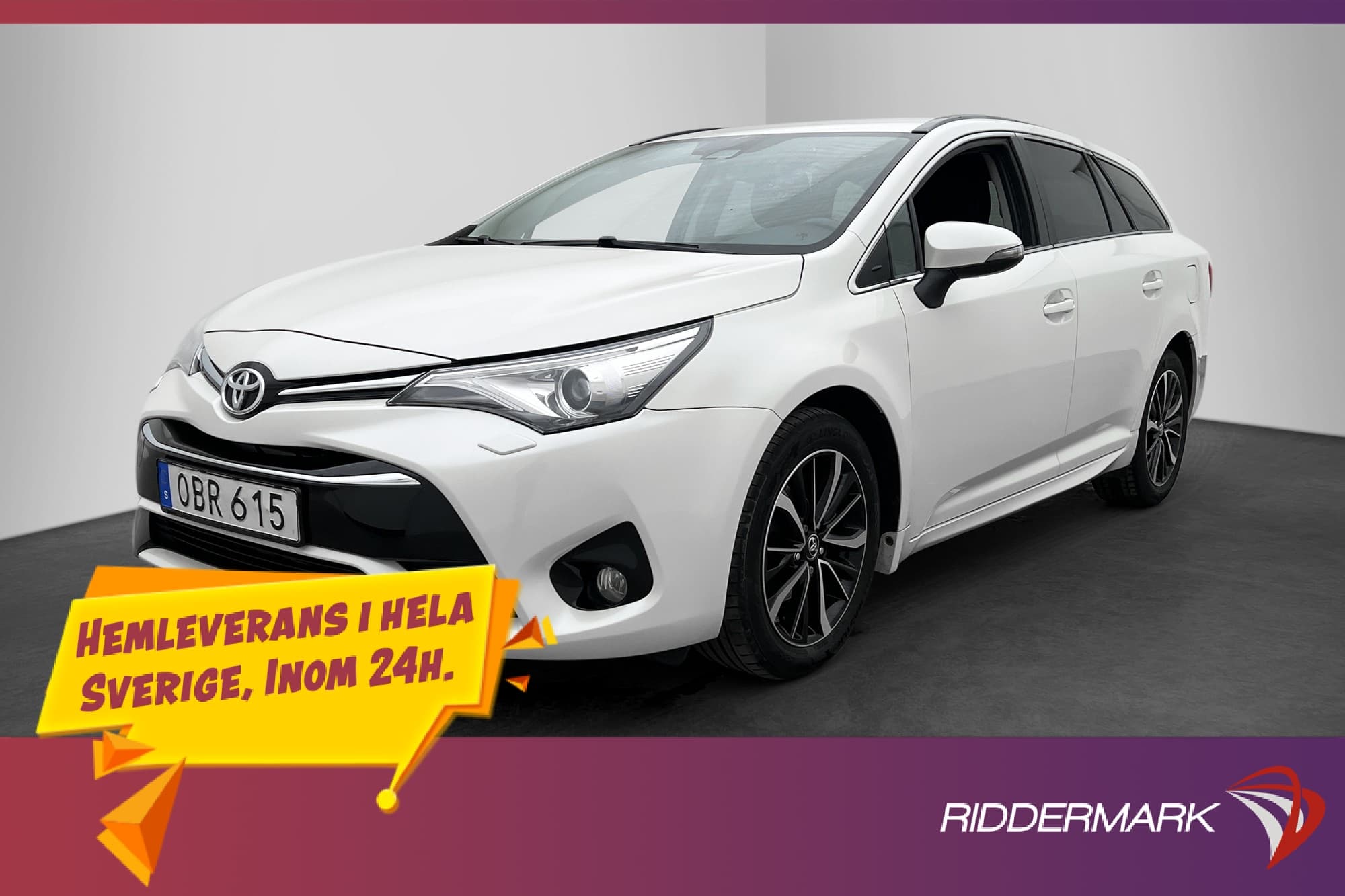 Toyota Avensis 147hk Touch & Go Keyless Kamera Navi