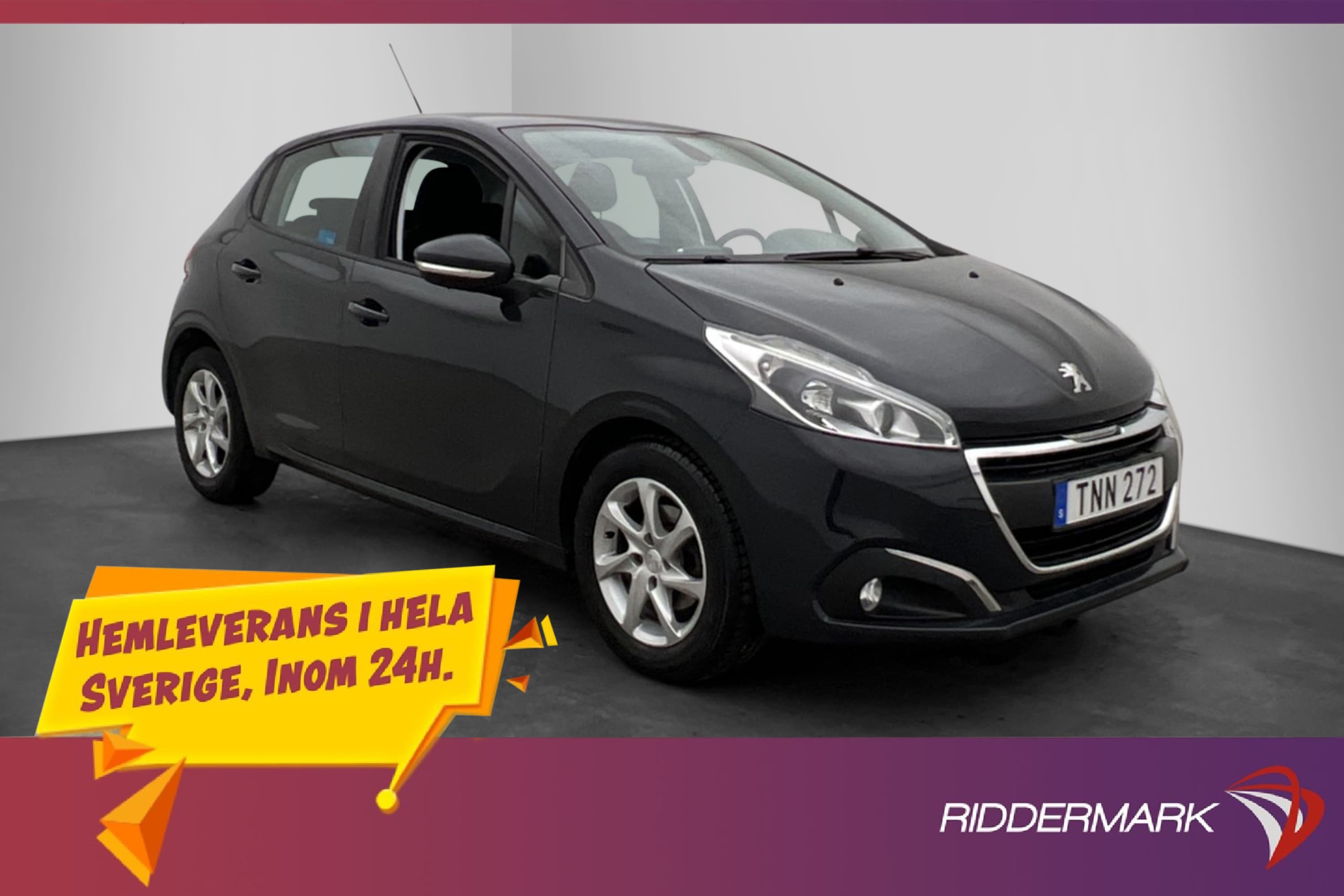 Peugeot 208 1.2 VTi Active Kamrem-Bytt 360kr årlig skatt