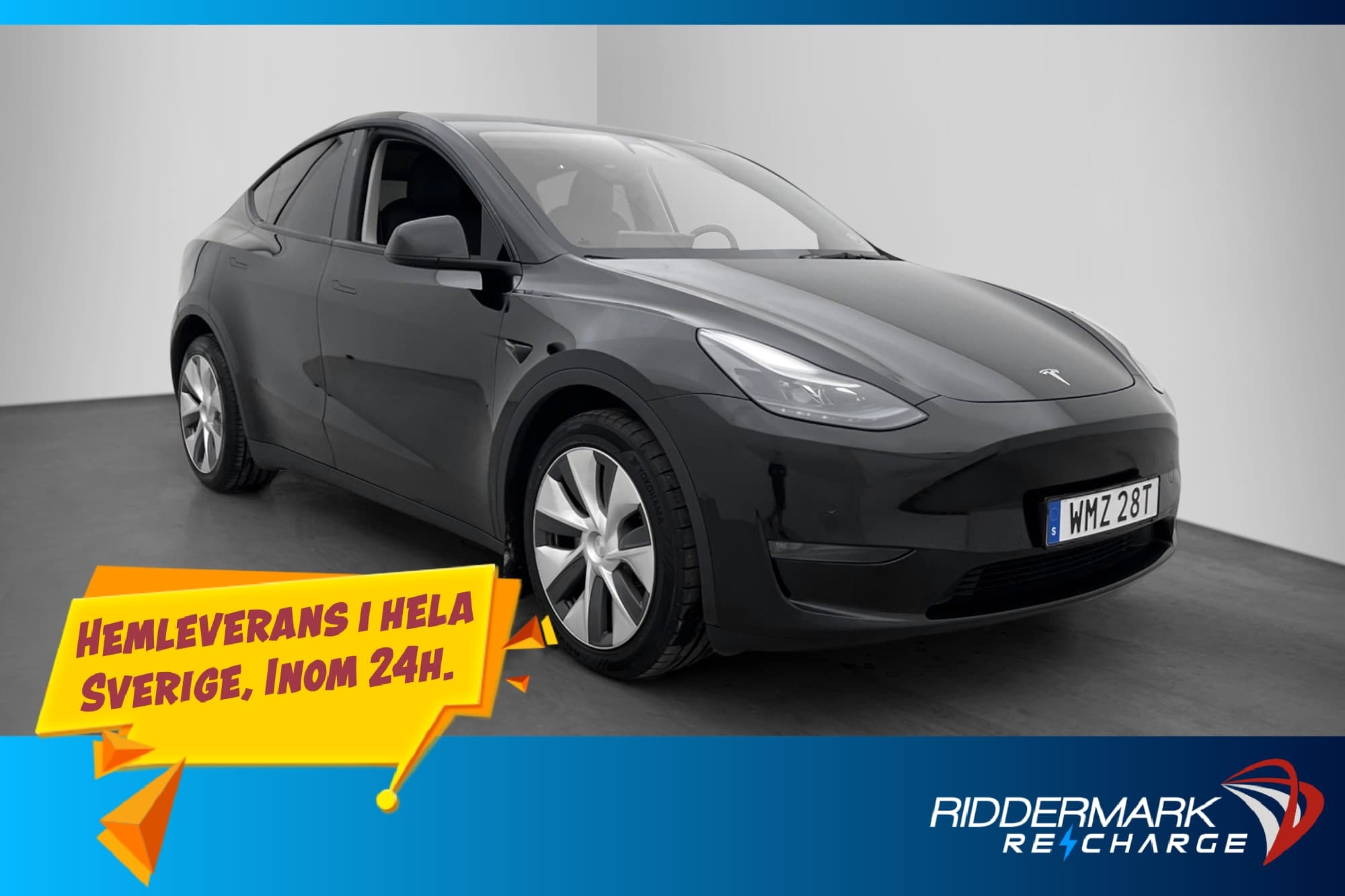 Tesla Model Y Long Range AWD Svensksåld Autopilot Drag MOMS