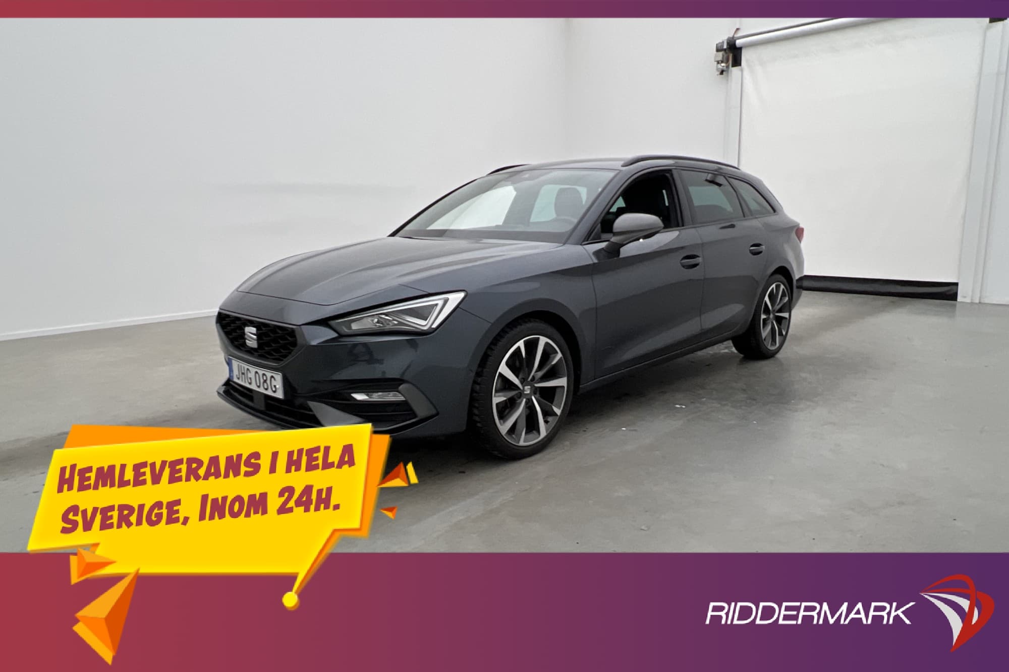 SEAT Leon 1.5 eTSi 150hk FR Cockpit Kamera CarPlay Dragkrok