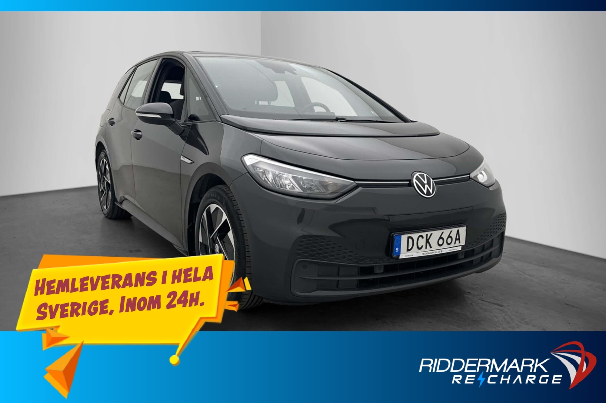 Volkswagen ID.3 Pro Performance Värmare CarPlay Rattvärme