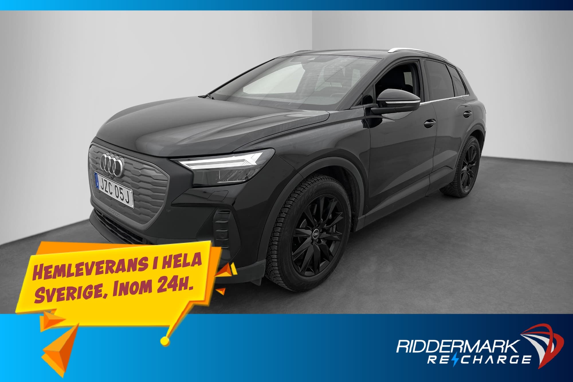 Audi Q4 40 e-tron 204hk CarPlay Cockpit MOMS