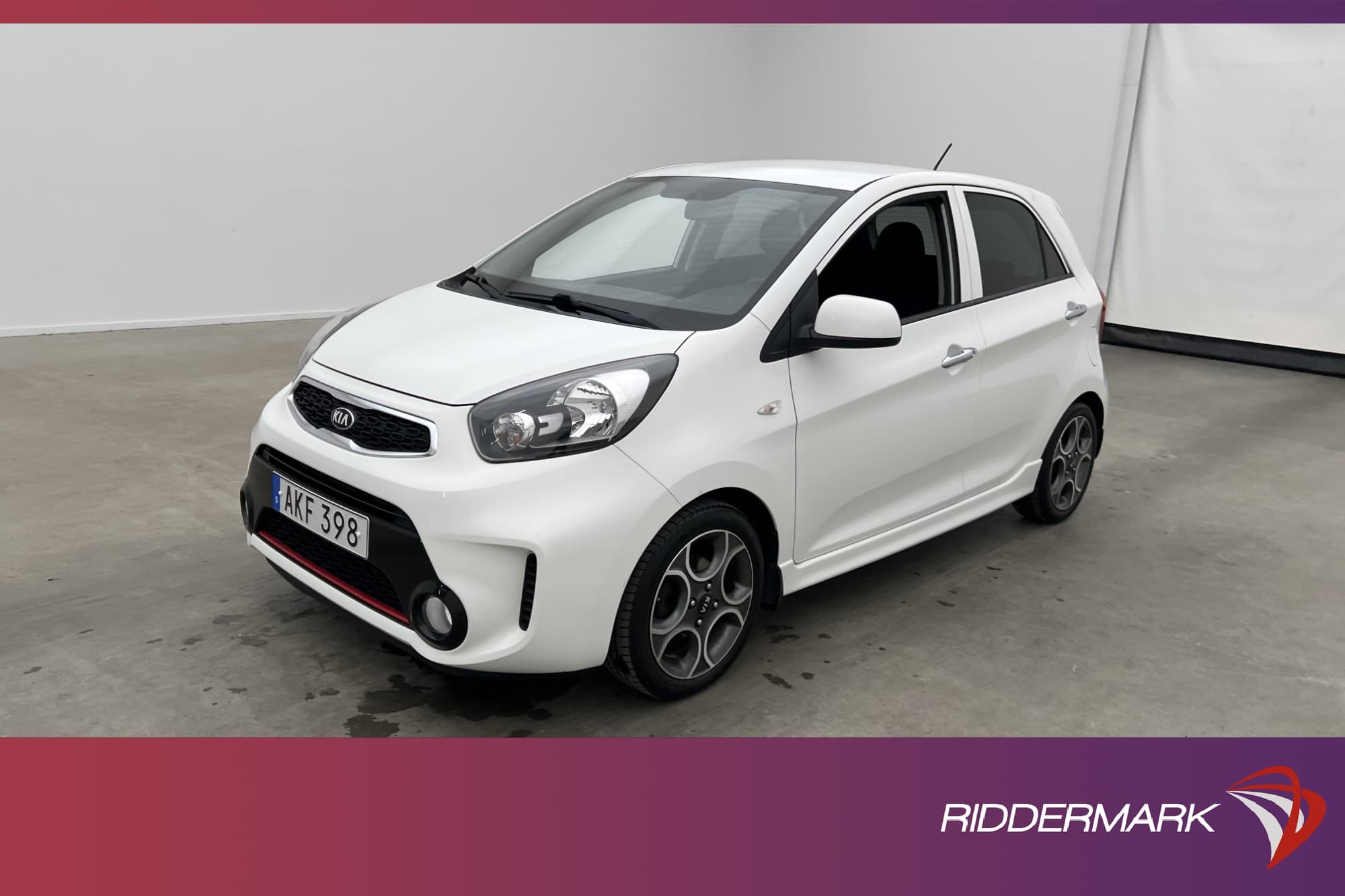 Kia Picanto 1.0 MPI 67hk En-brukare Rattvärme Bluetooth