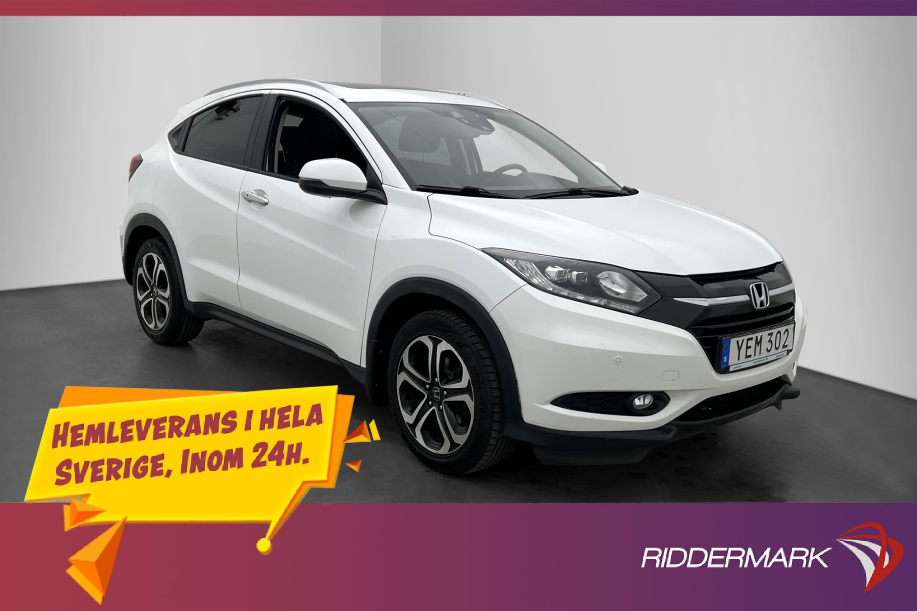 Honda HR-V 1.6 i-DTEC 120hk Panorama Dragkrok Kamera Navi