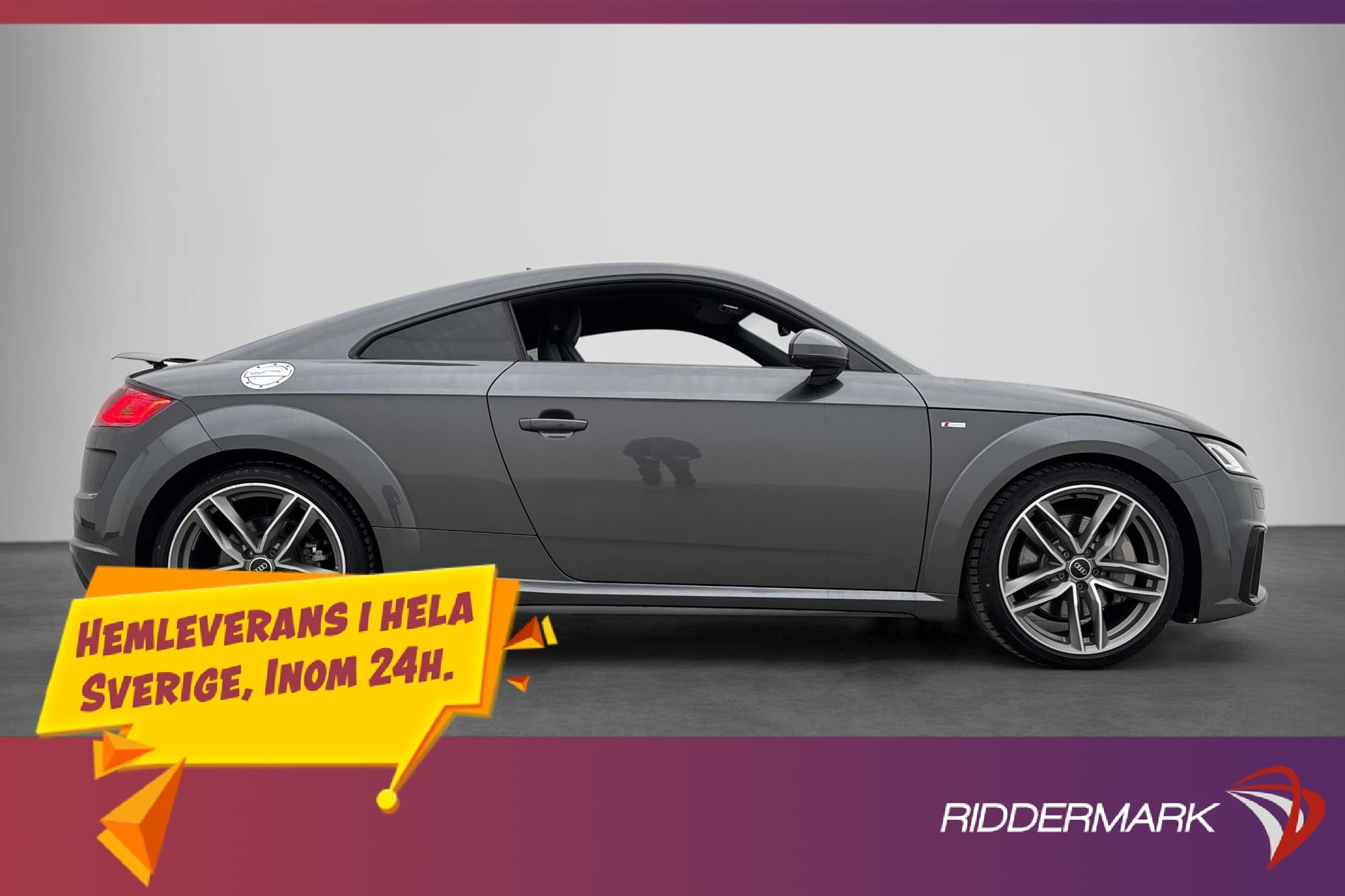 Audi TT 45 TFSI Q S-Line Cockpit Matrix CarPlay MOMS 245hk