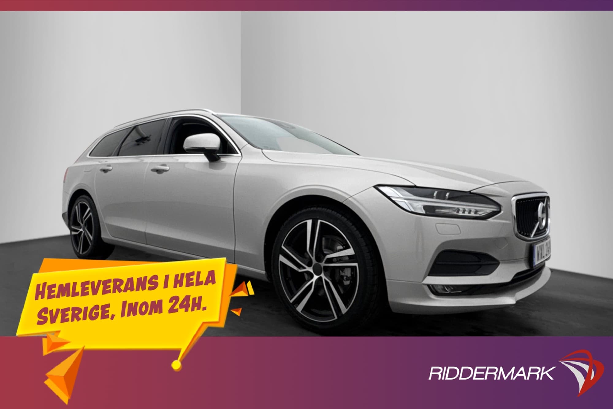 Volvo V90 D4 190hk VOC Värm Navi Kamera Dragkrok BLIS