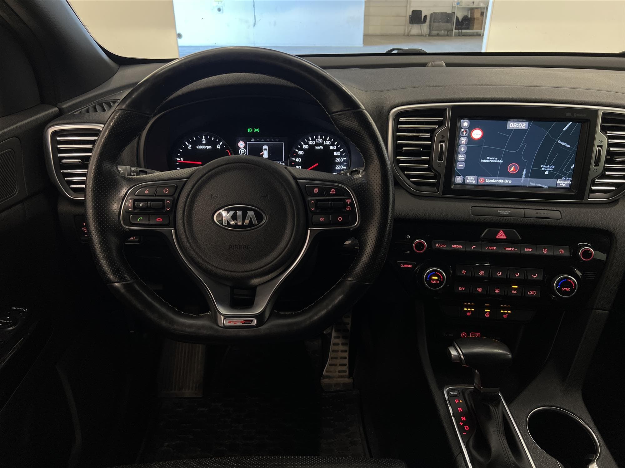 Kia Sportage 2.0 AWD 184hk GT Line Navi Drag B-Kam Skinn 