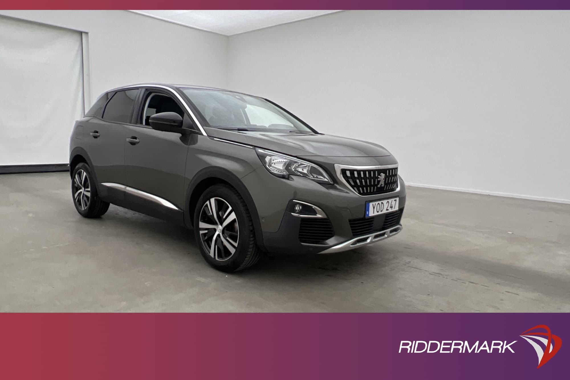 Peugeot 3008 1.2 130hk Allure P-Sensorer Halvskinn Ambient