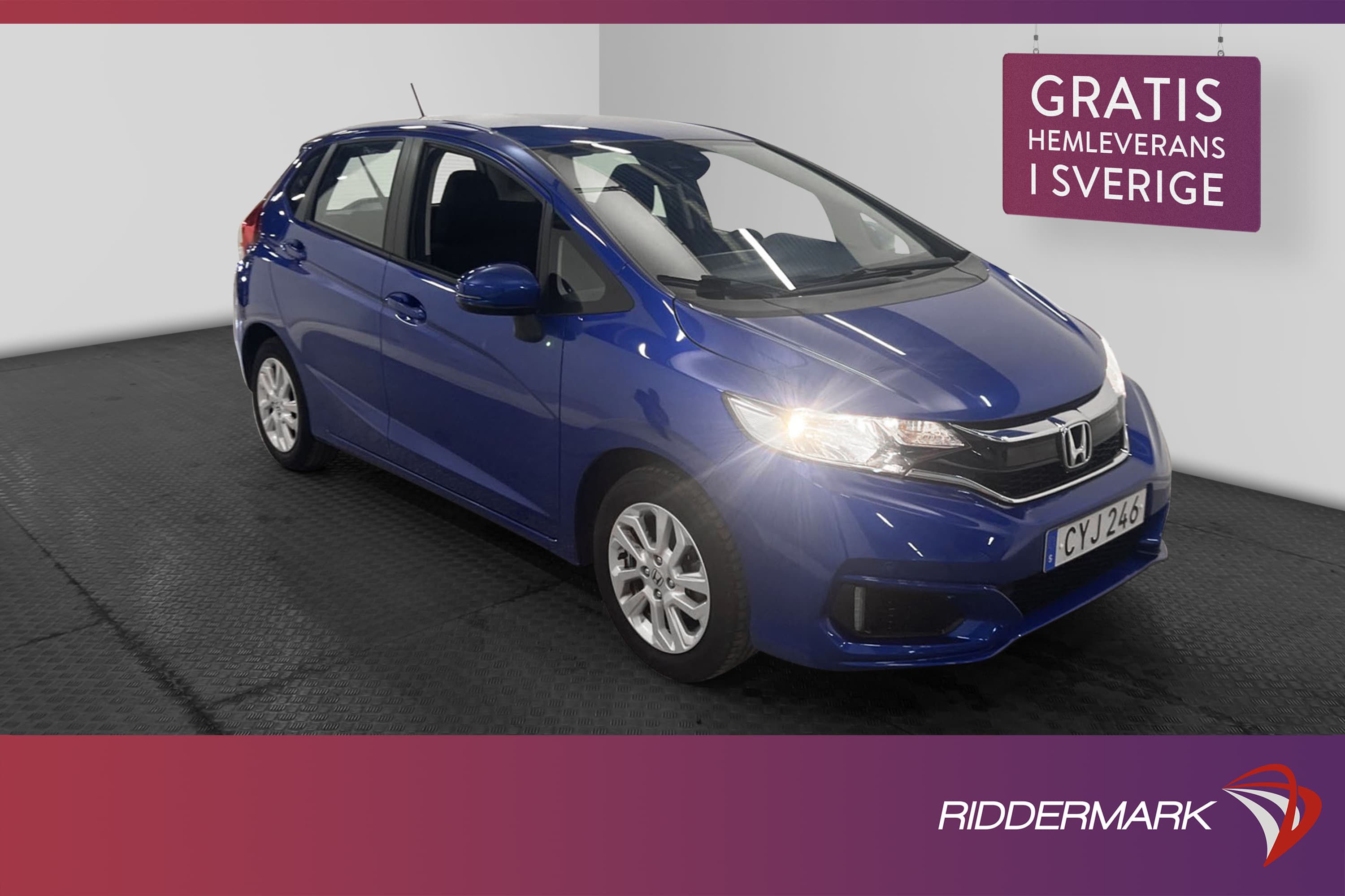 Honda Jazz 1.3 i-VTEC 102hk P-sensorer Lane assist Eu6 