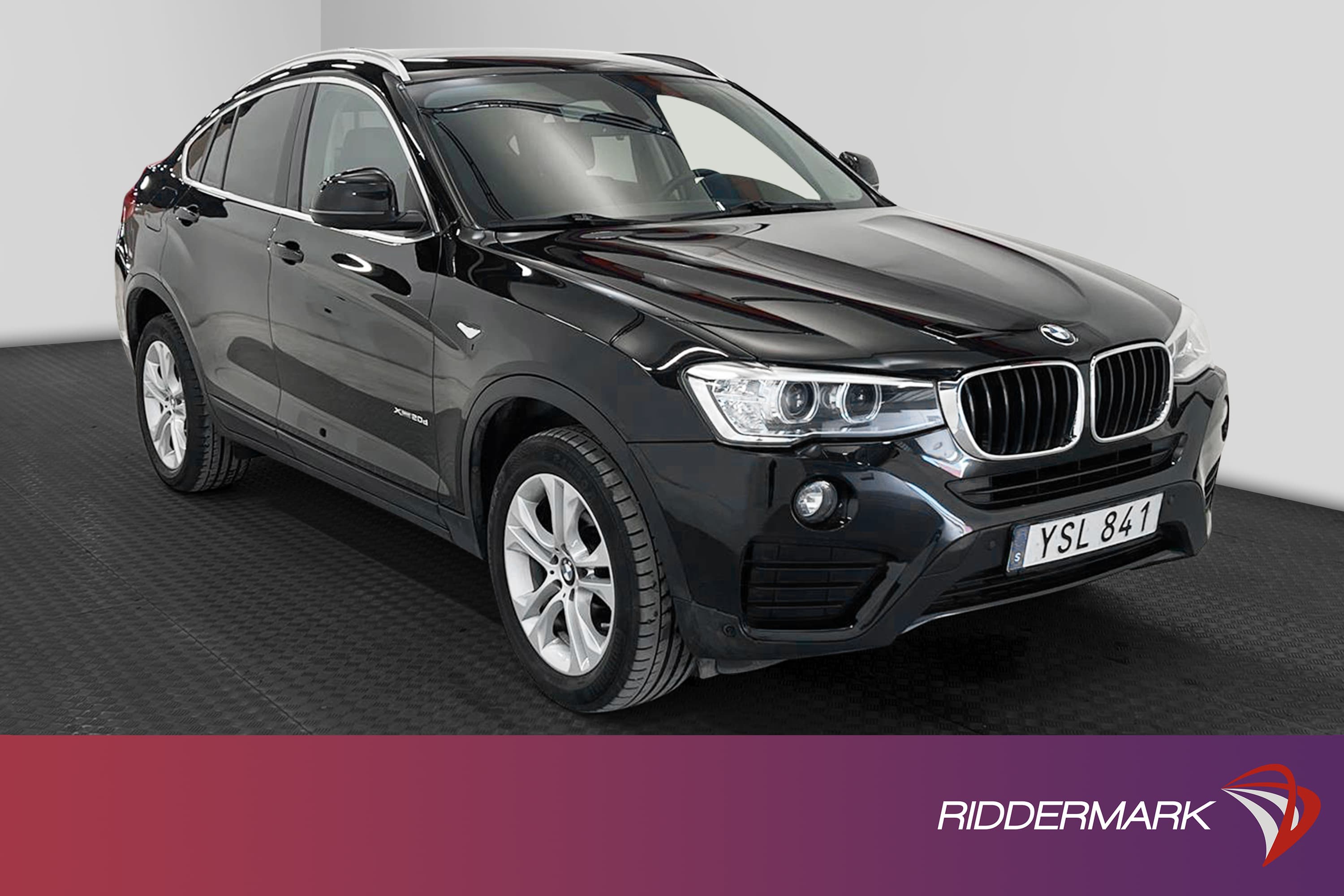 BMW X4 xDrive20d 190hk Navi Hifi Drag P-Sensor 0,52L/mil
