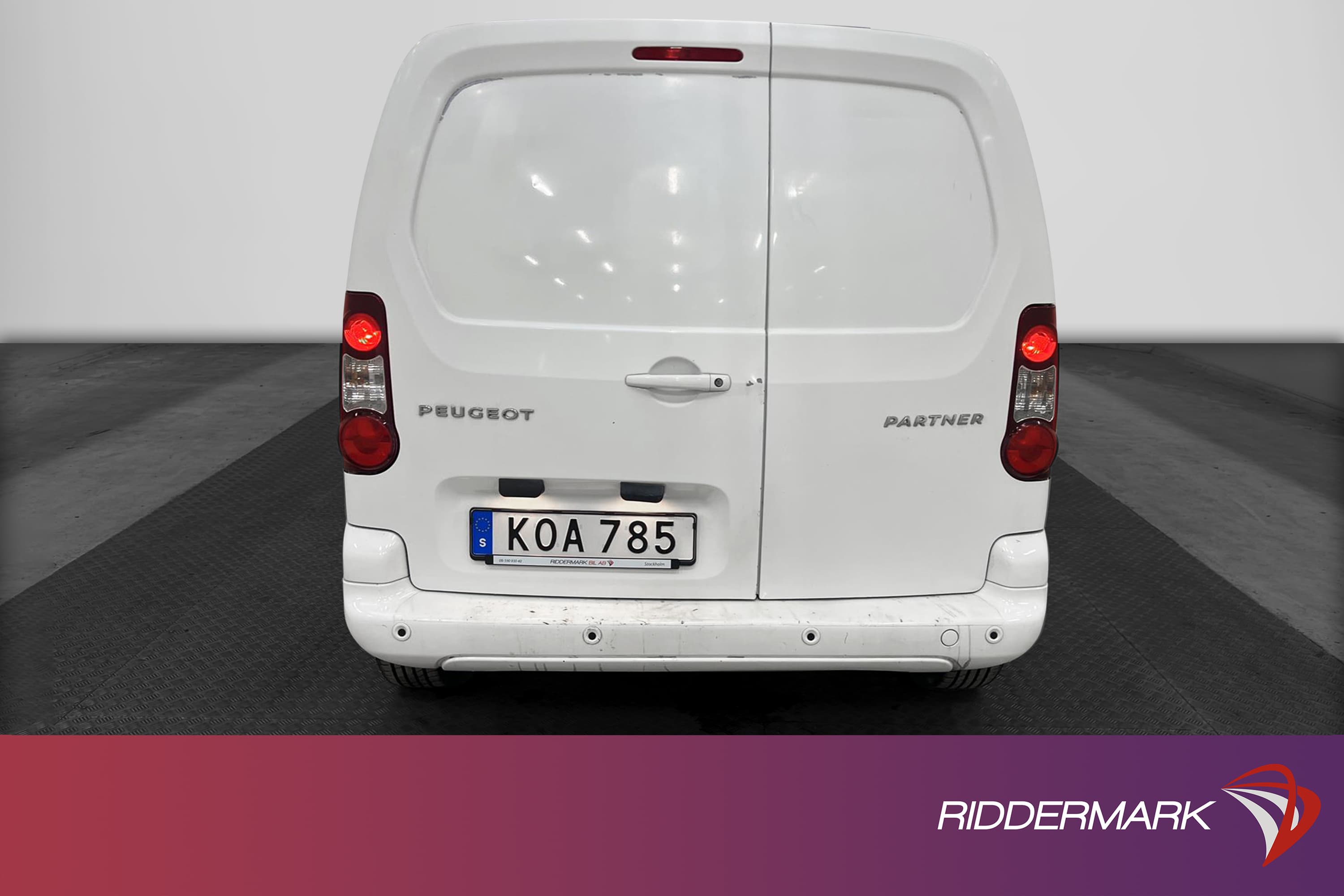 Peugeot Partner 1.6HDI PDC Nyservad Nykamrem Moms