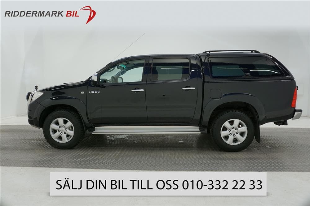 Toyota Hilux 3.0 D-4D 4WD 171hk Aut Kåpa Värmare
