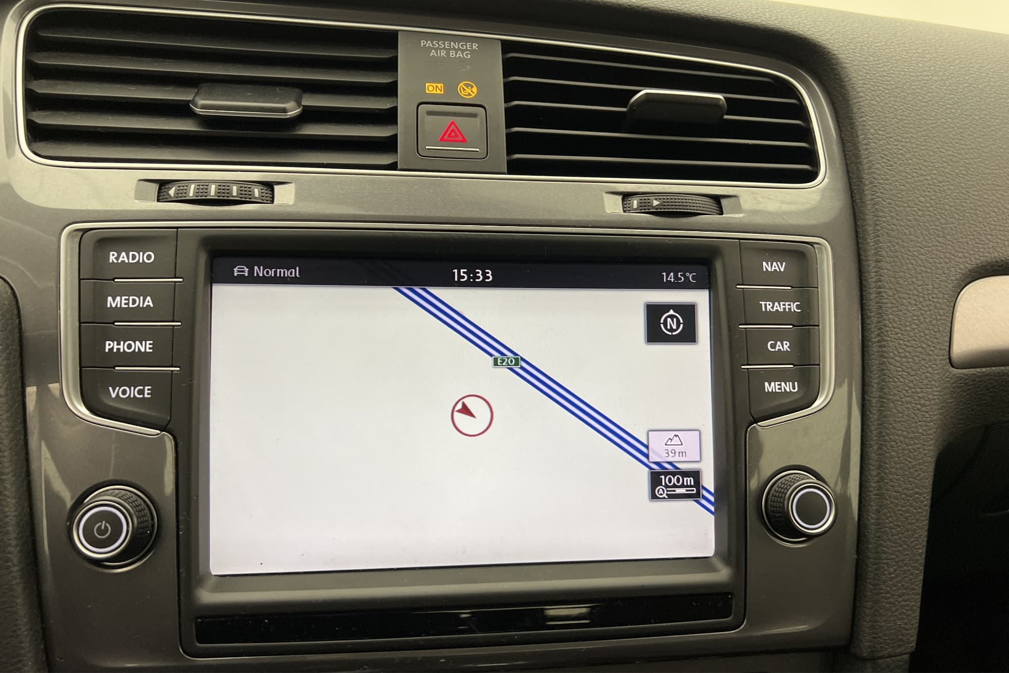 Volkswagen E-Golf 115hk Värmepump Sensorer Adaptiv-Fart