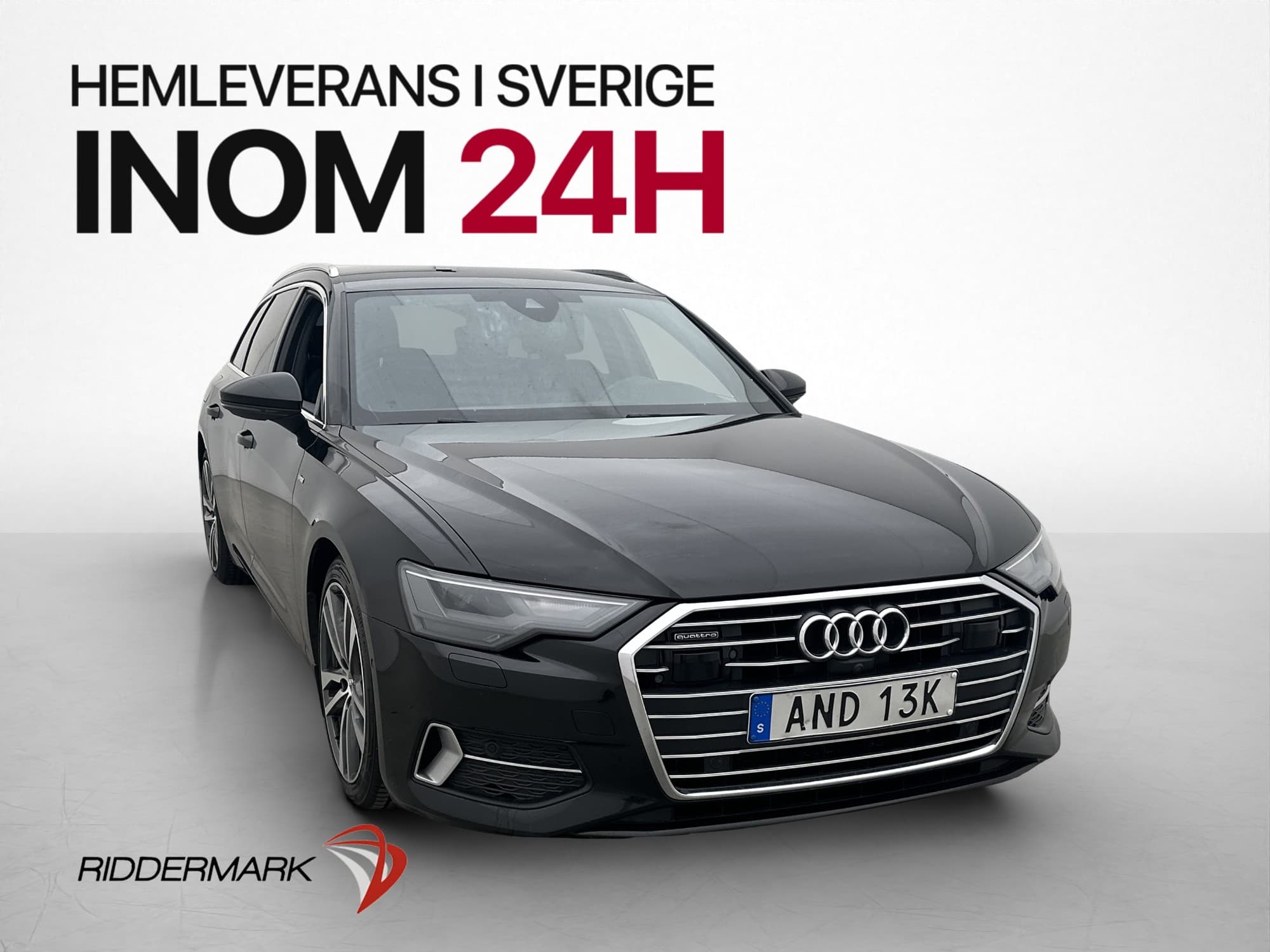 Audi A6 Avant 40 TDI Quattro S-Line D-Värmare 360° Drag