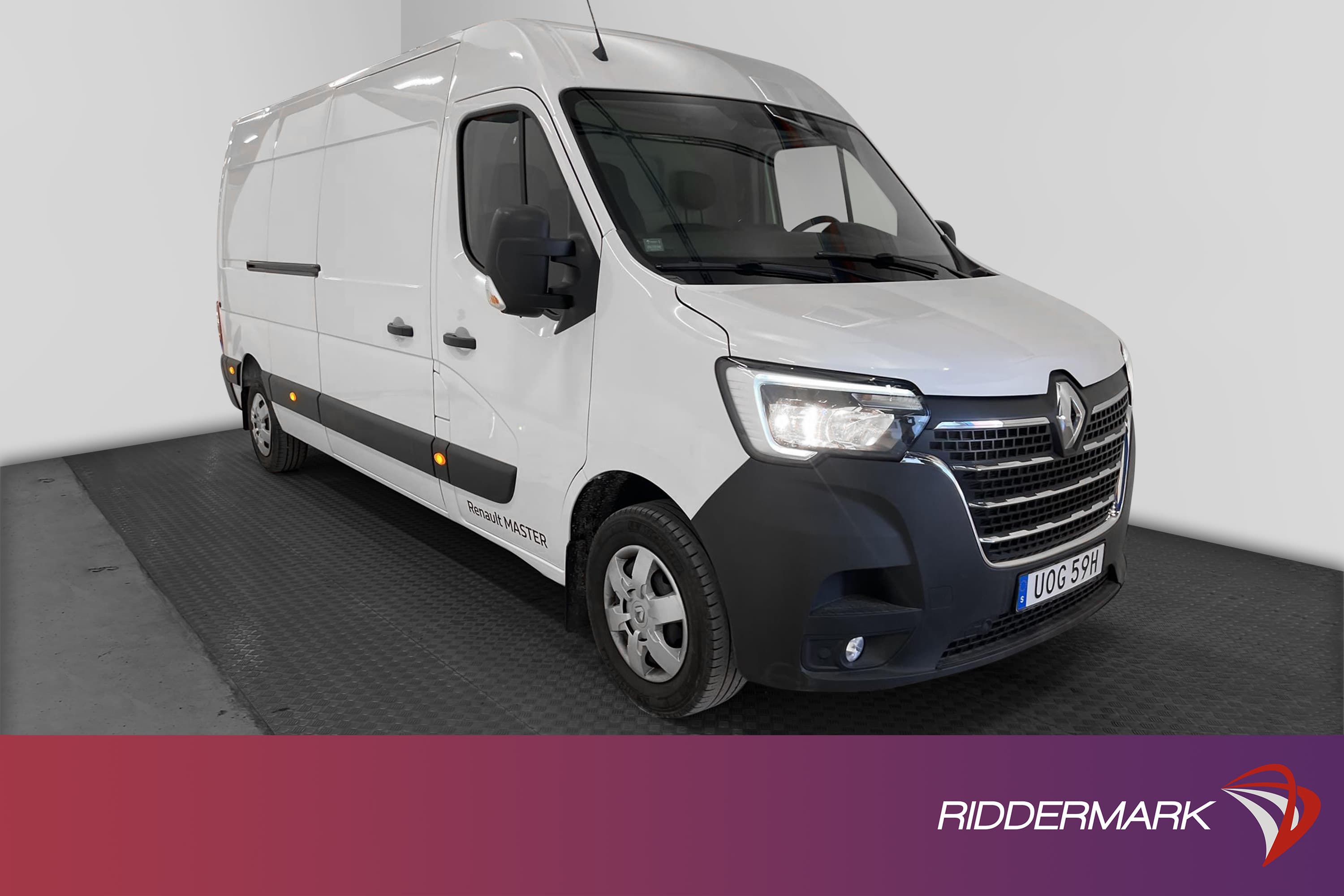 Renault Master L3H2 2.3 145hk  Värmare Euro 6 Dragkrok MOMS