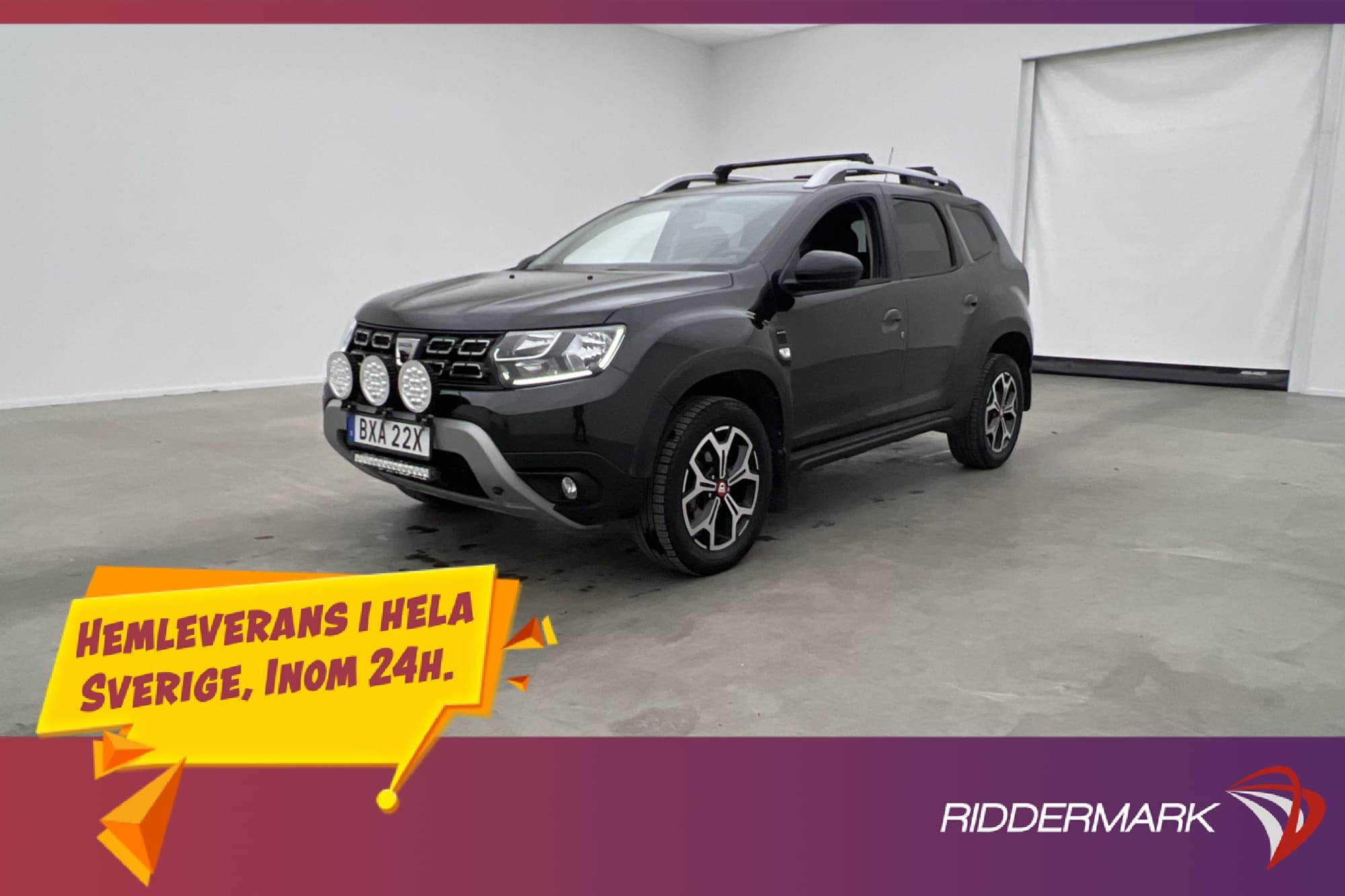 Dacia Duster 4x4 116hk Techroad M&K-Värmare Kamera Navi Drag