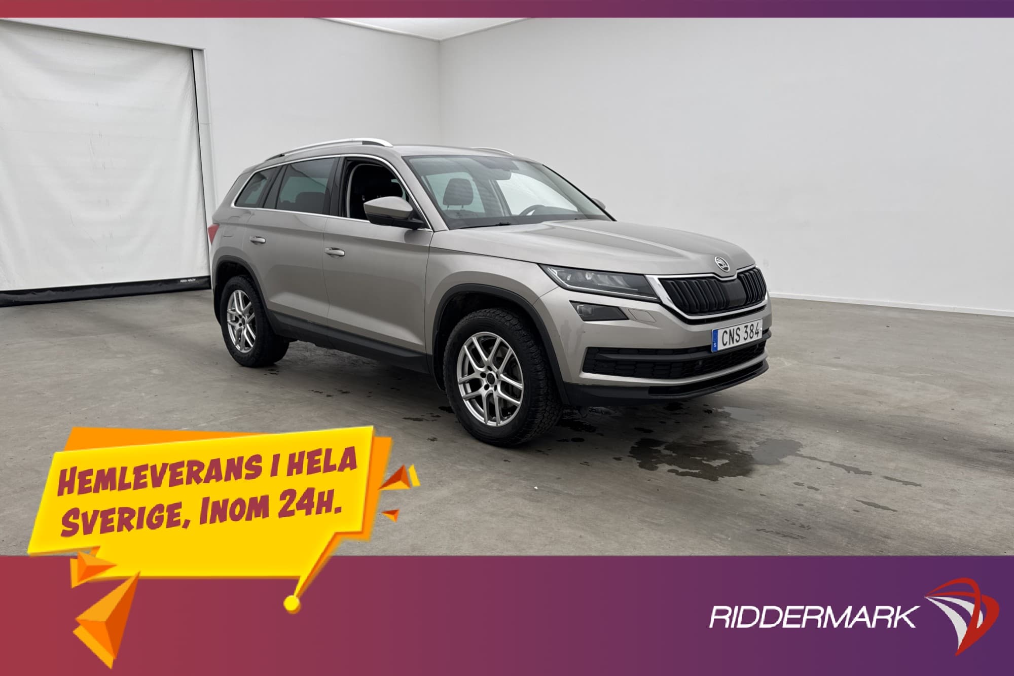Škoda Kodiaq 2.0 TDI 4x4 Business Värmare 7-Sits Kamera Drag