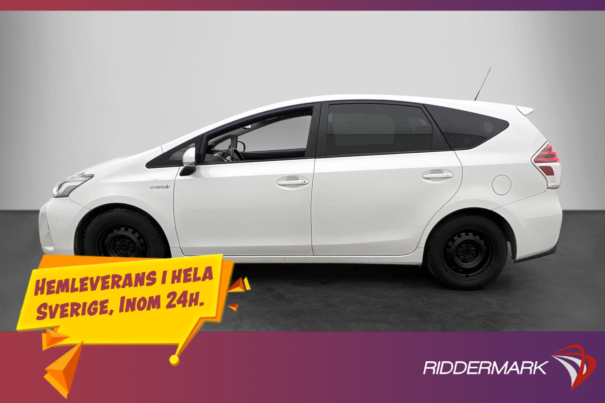 Toyota Prius+ Hybrid 136hk 7 Sits Kamera Navi Head-up