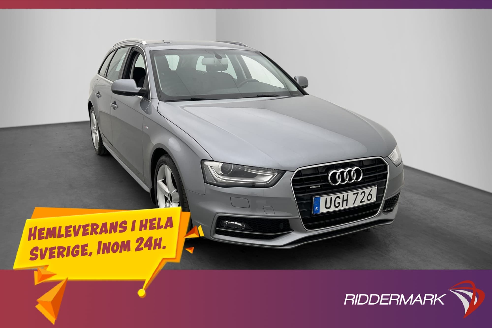 Audi A4 Avant 2.0 TDI Quattro 190hk S Line Drag M-Värmare