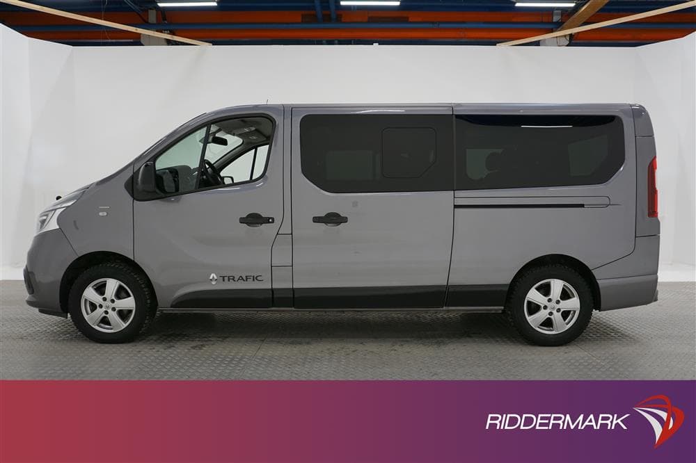Renault Trafic Grand Kombi Automat 145hk Värmare Drag Moms