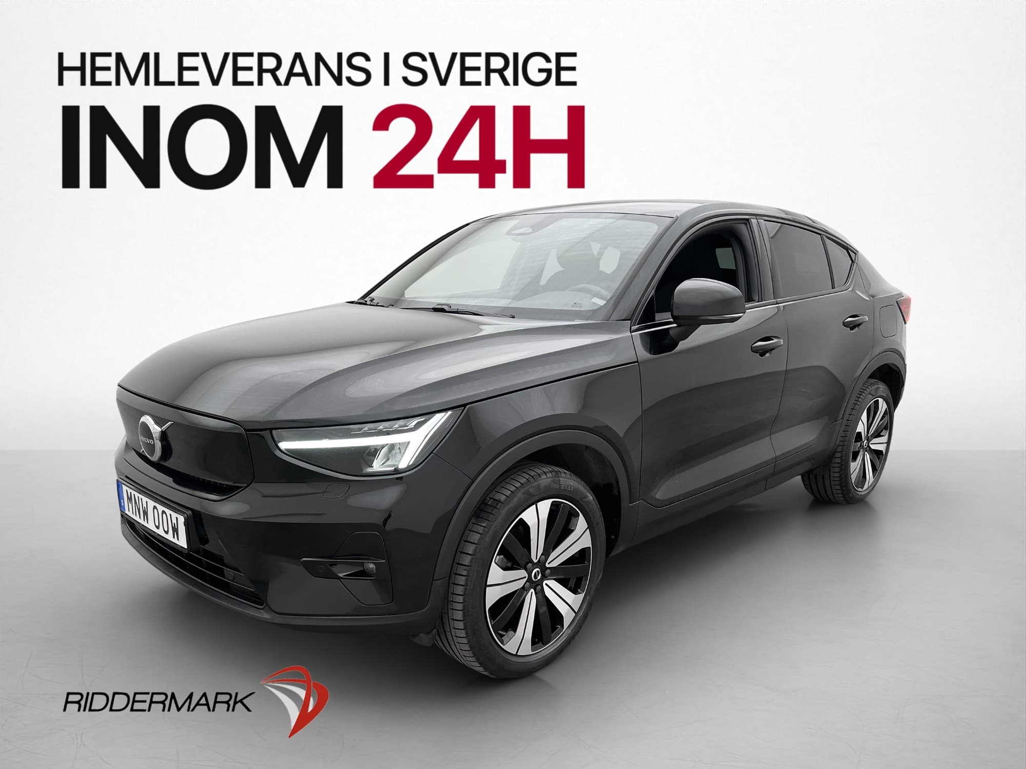 Volvo C40 Recharge Twin motor 408hk Plus Värmare Pano Kamera