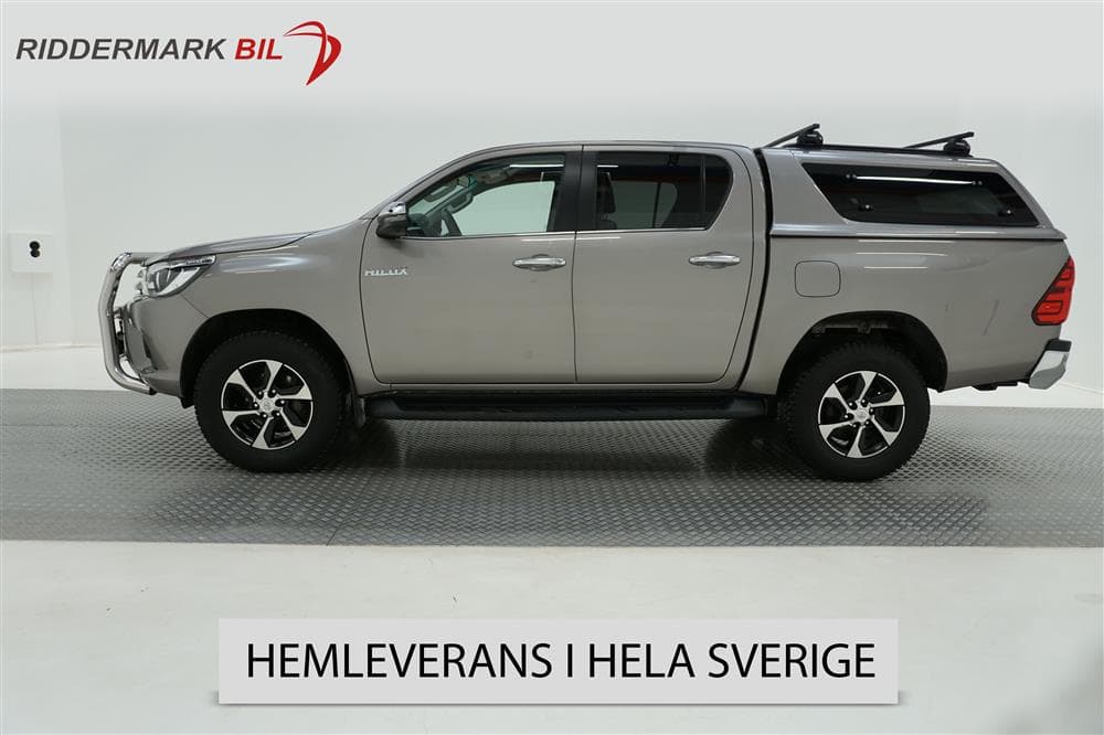 Toyota Hilux 2.4 D 4WD 150hk Eu6 Premium Värmare Moms