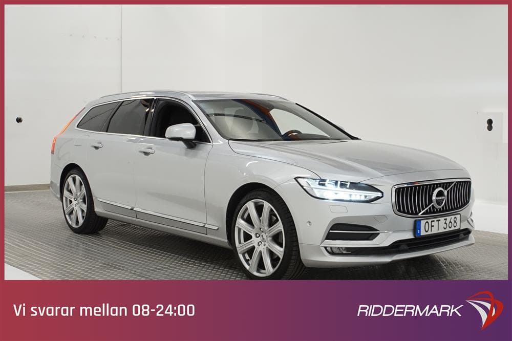 Volvo V90 D5 AWD Inscription VOC Pano B&W 360° HUD 0,49L/Mil