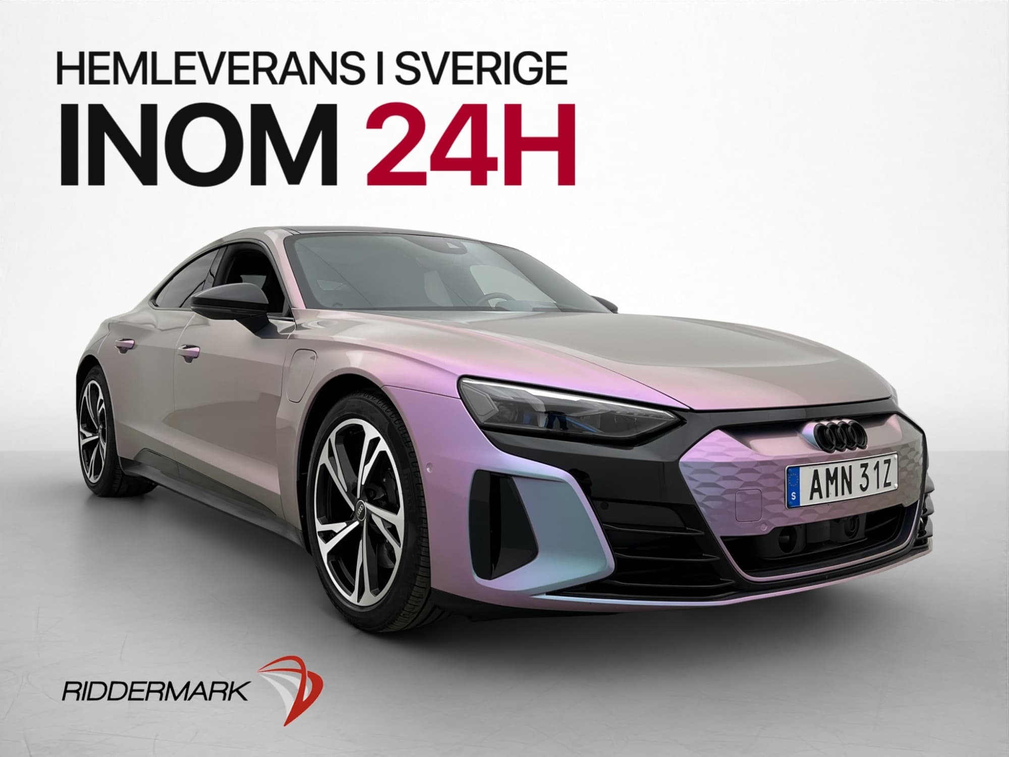 Audi E-Tron GT quattro 476hk Panorama 360° B&O HUD MOMS