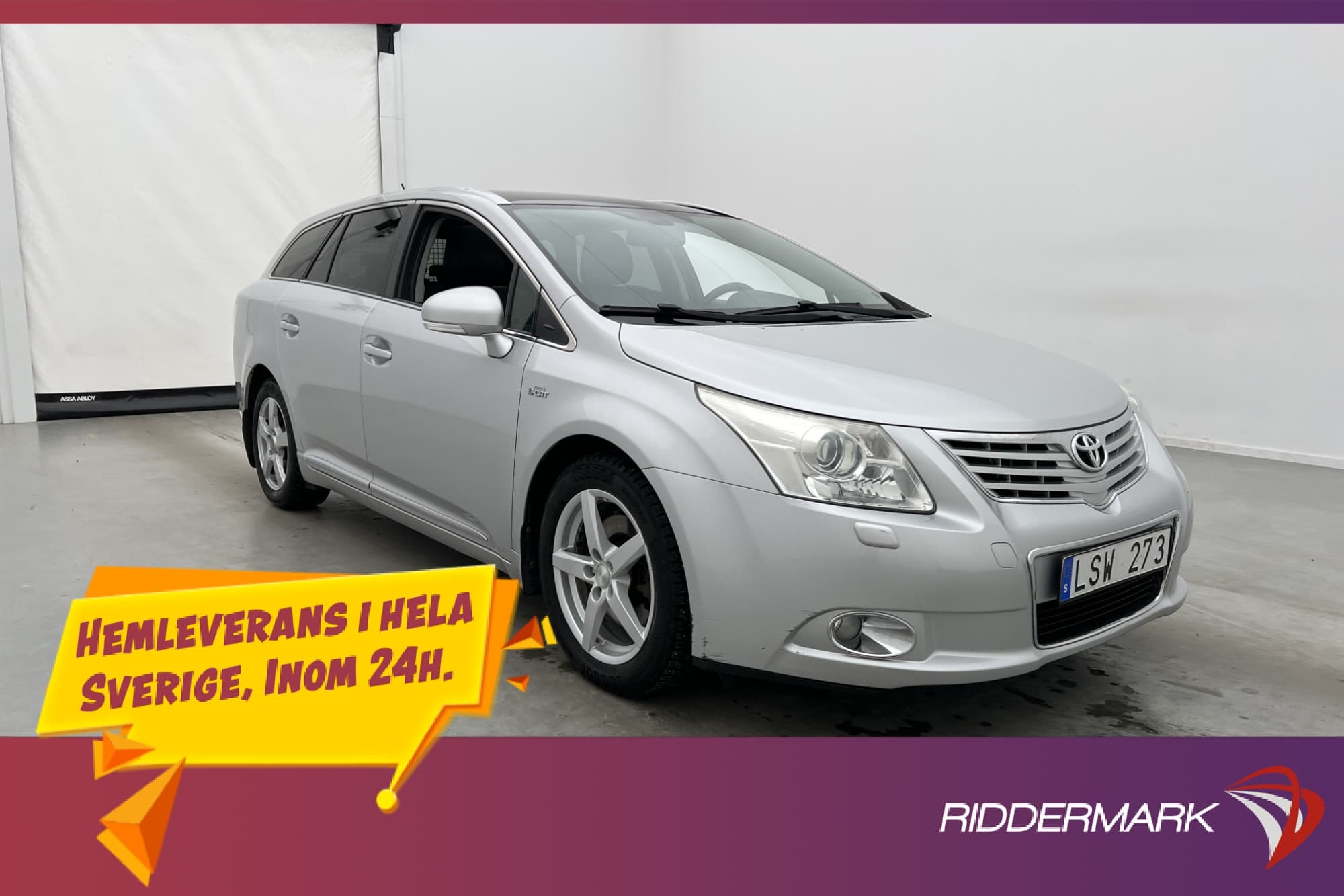 Toyota Avensis 2.2 150hk Premium M&K Värm Pano Drag Kamera
