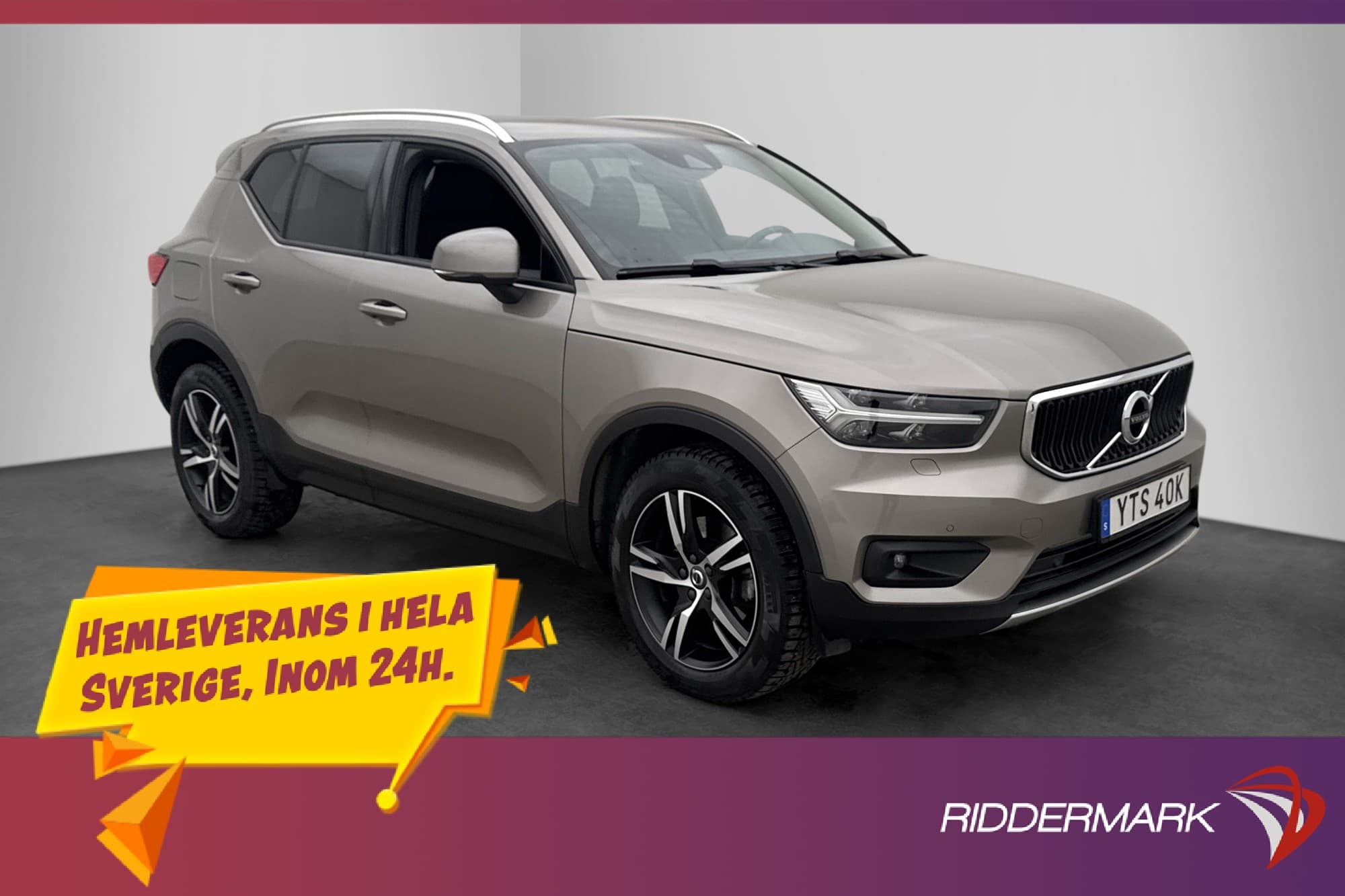 Volvo XC40 D3 150hk AWD Momentum Värmare Kamera CarPlay VOC