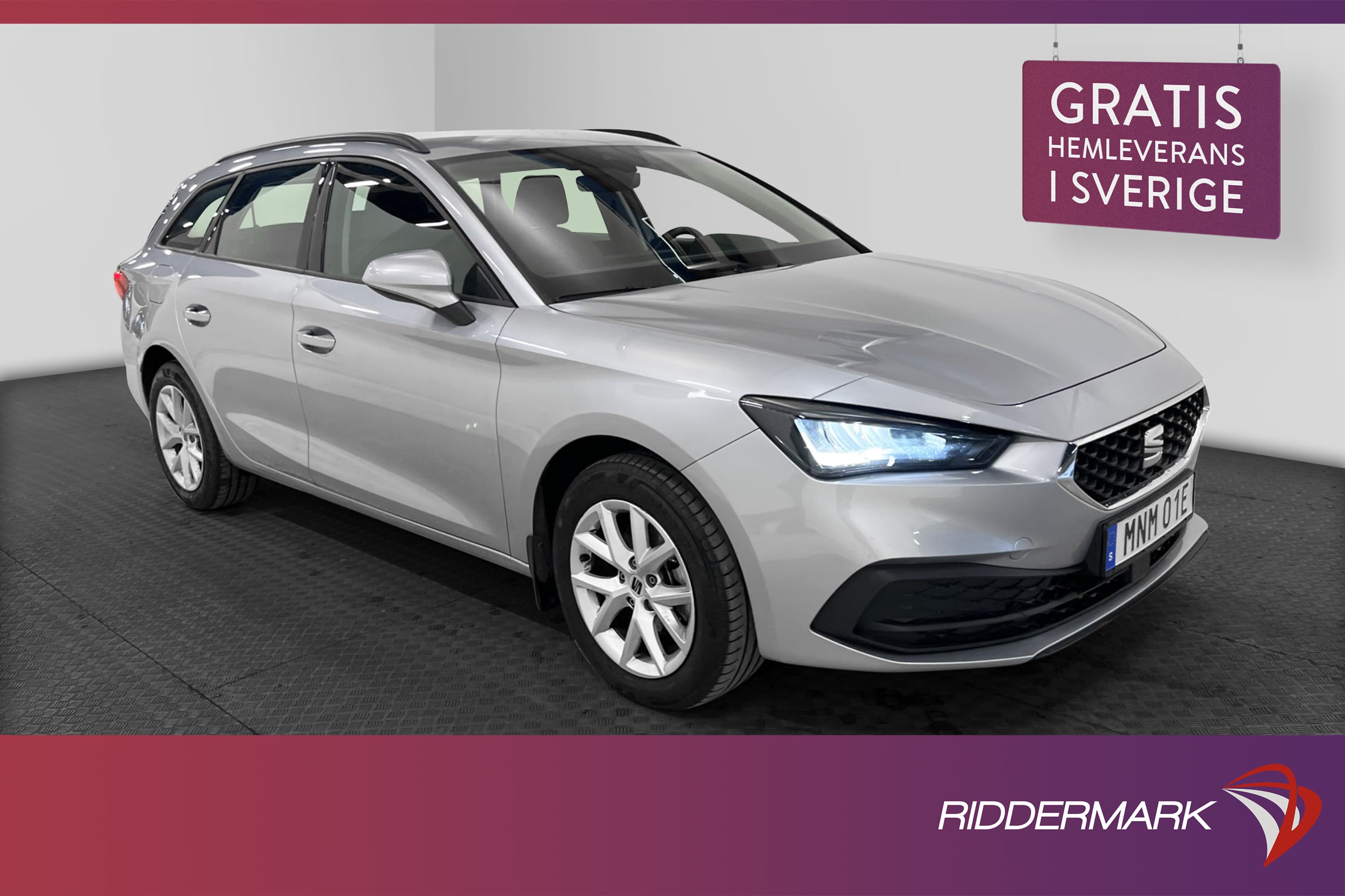 SEAT Leon ST 1.0 eTSI 110hk Style Rattvärme Kamera Drag MOMS