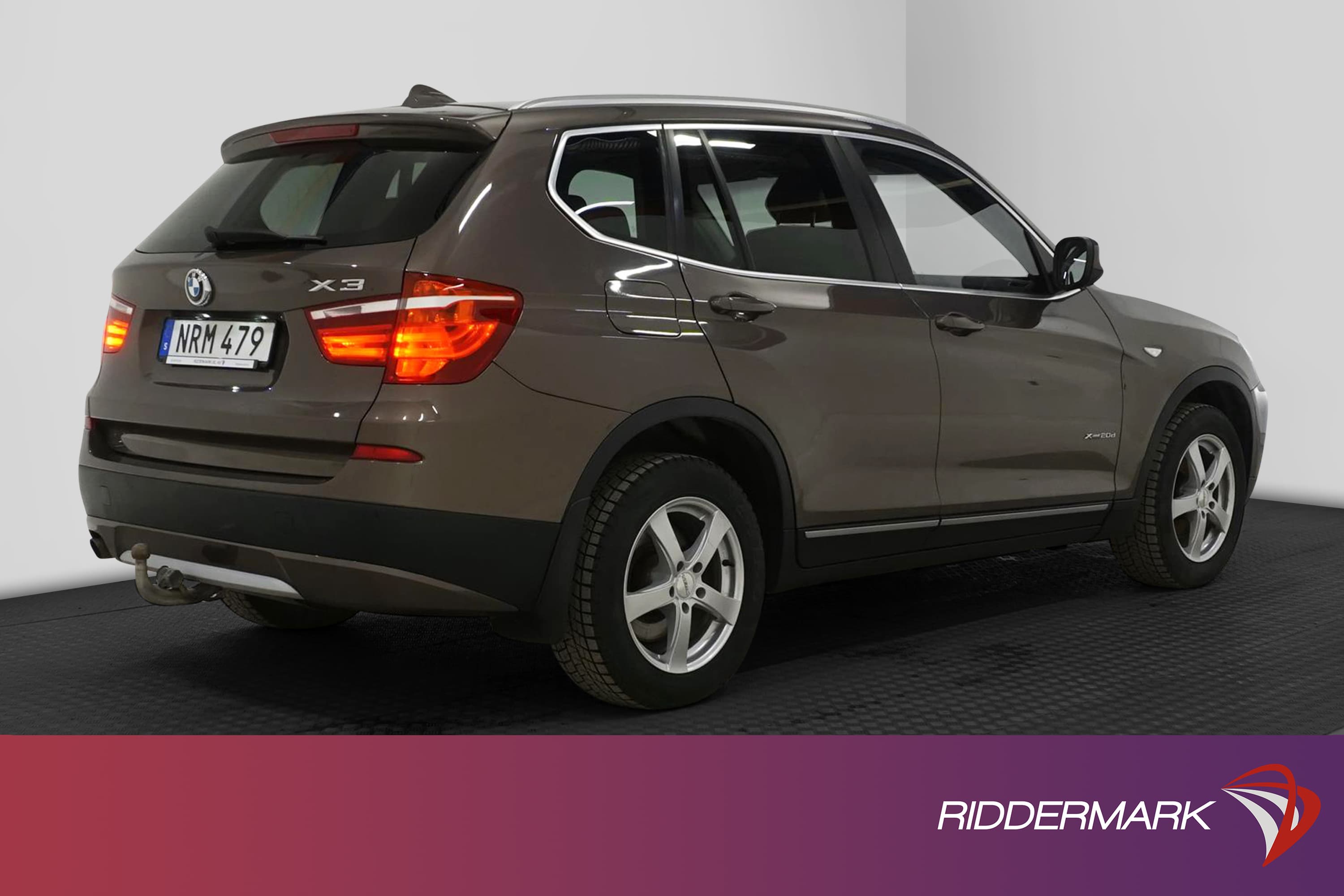 BMW X3 xDrive 20d 184hk D-Värm Skinn Keyless PDC Drag