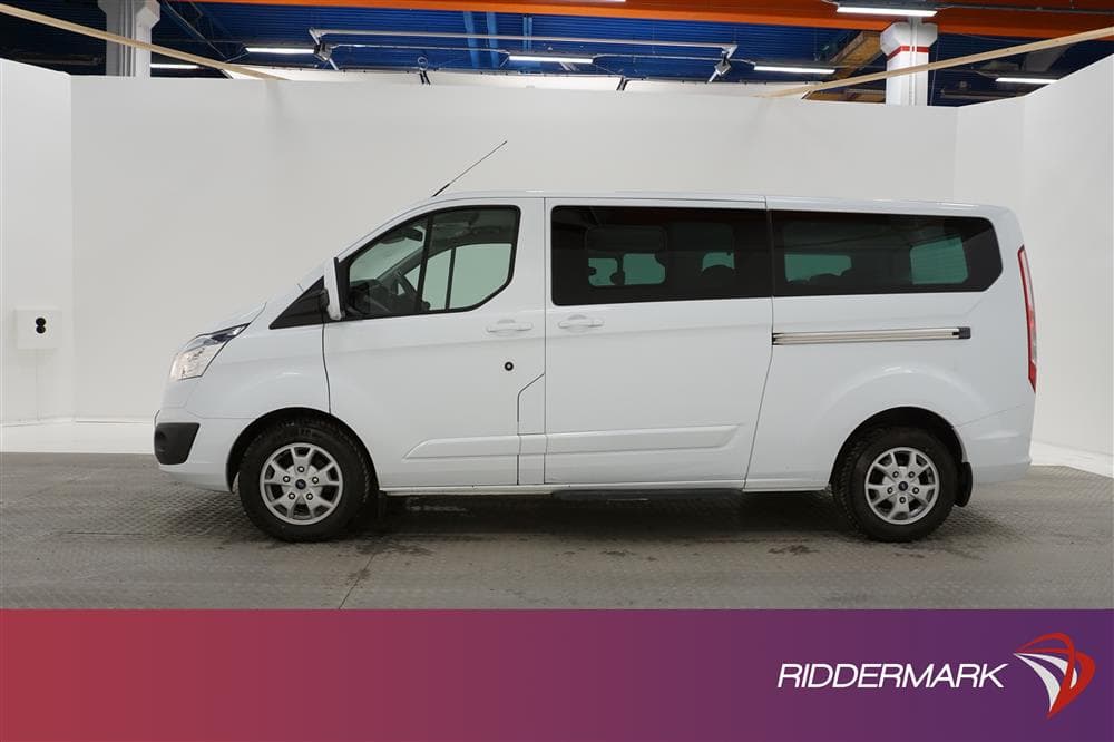 Ford Tourneo Custom 2.2TDC Limited Lång Värmare Drag 9-Sits
