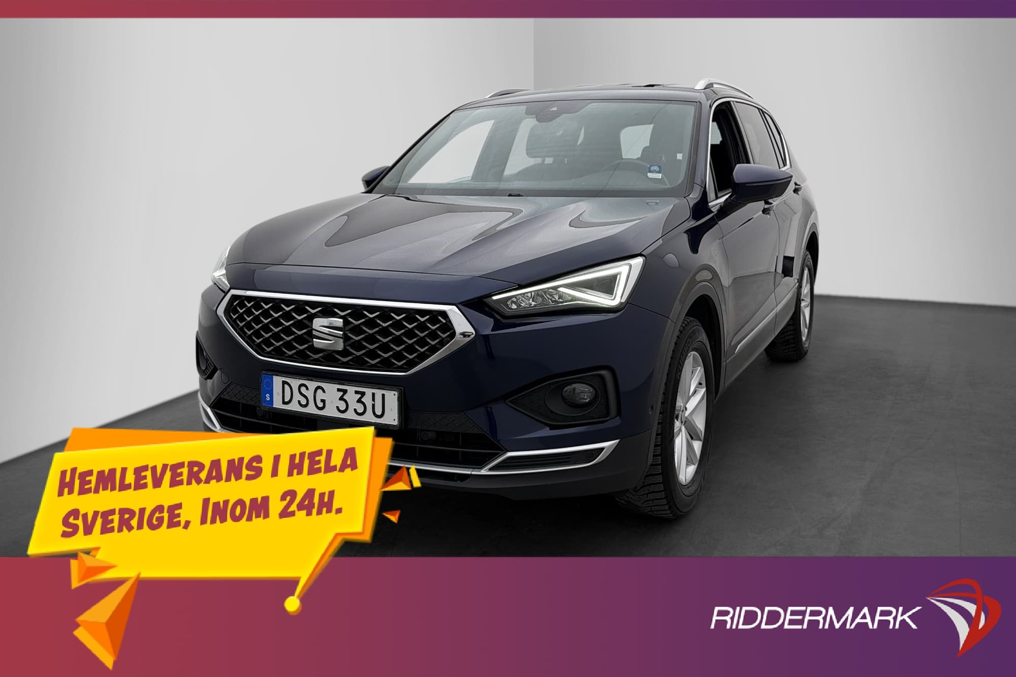 SEAT Tarraco 2.0 TDI 4D Xcellence 7-Sits Värm Cockpit Drag 