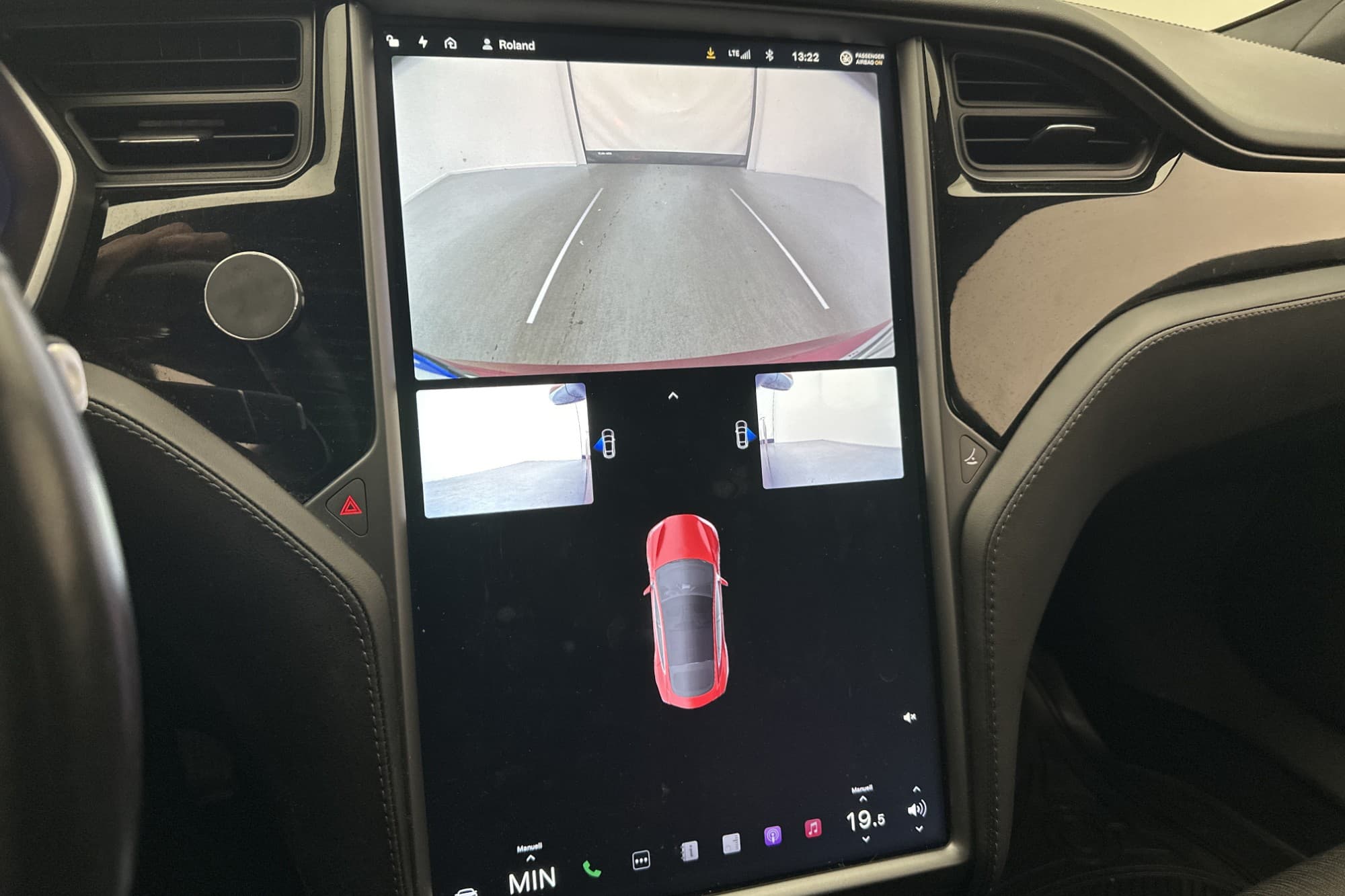 Tesla Model S 75D AWD Luftfjädring Uppgraderad-Autopilot