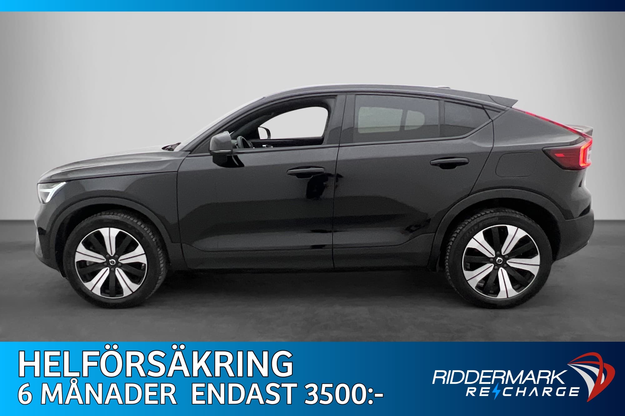 Volvo C40 Recharge SM VOC Värmepump Pano Moms Kamera