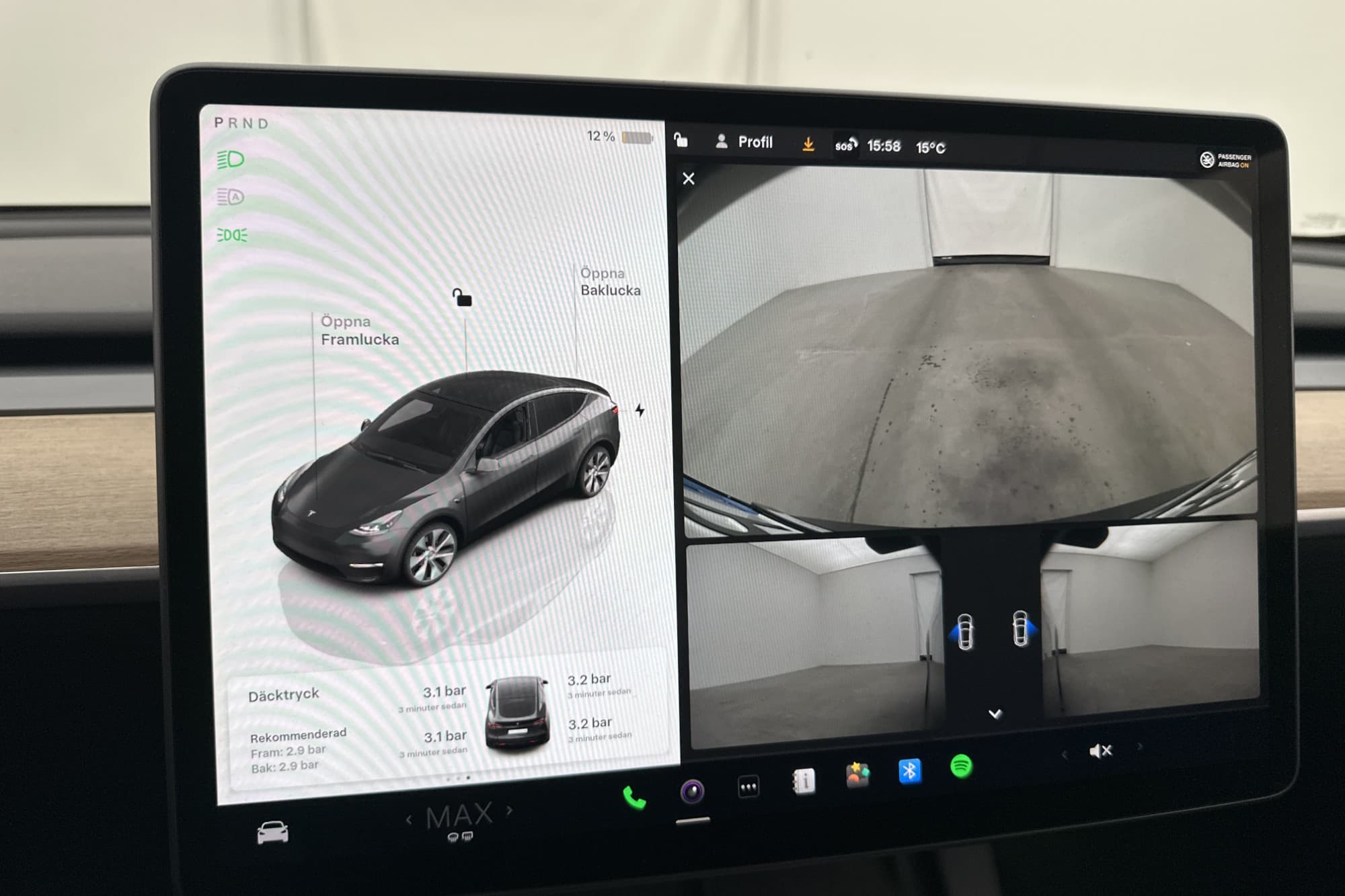 Tesla Model Y Long Range AWD Autopilot Svensksåld En-Brukare