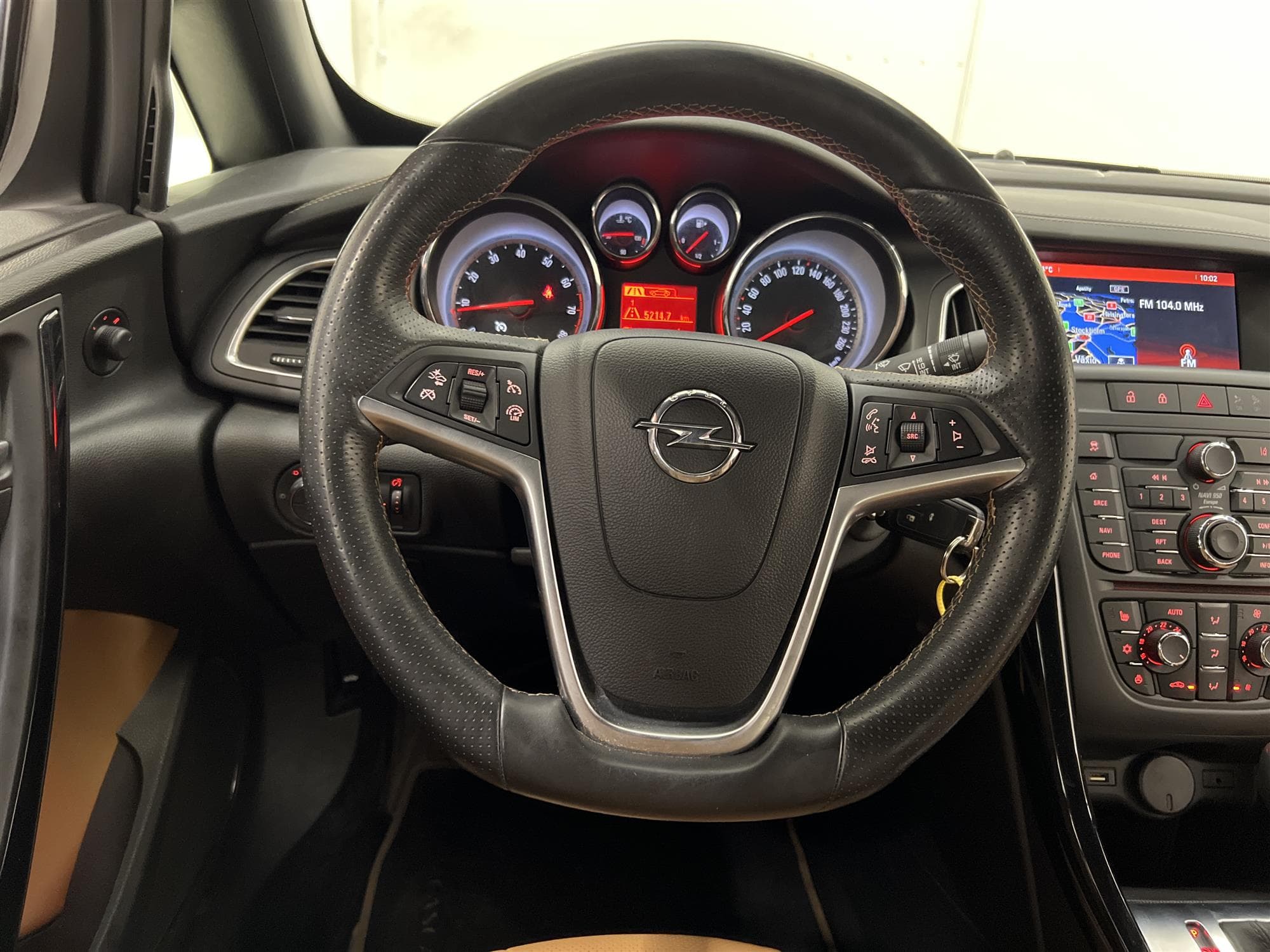 Opel Cascada Cabriolet 170hk Skinn P-sensorer Navi Nyservadinteriör
