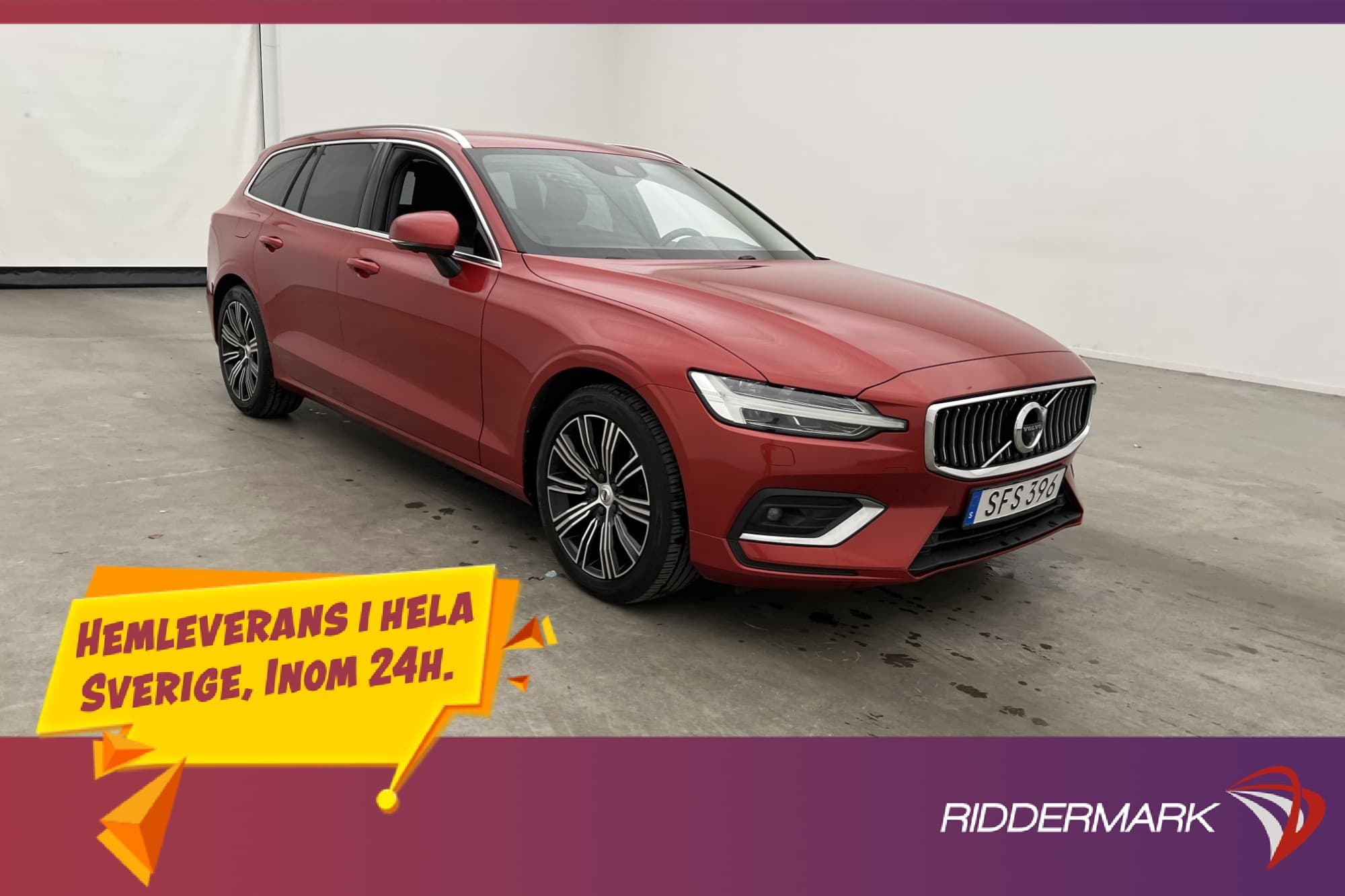 Volvo V60 D4 190hk Inscription VOC Värmare H/K Head Up 360° 