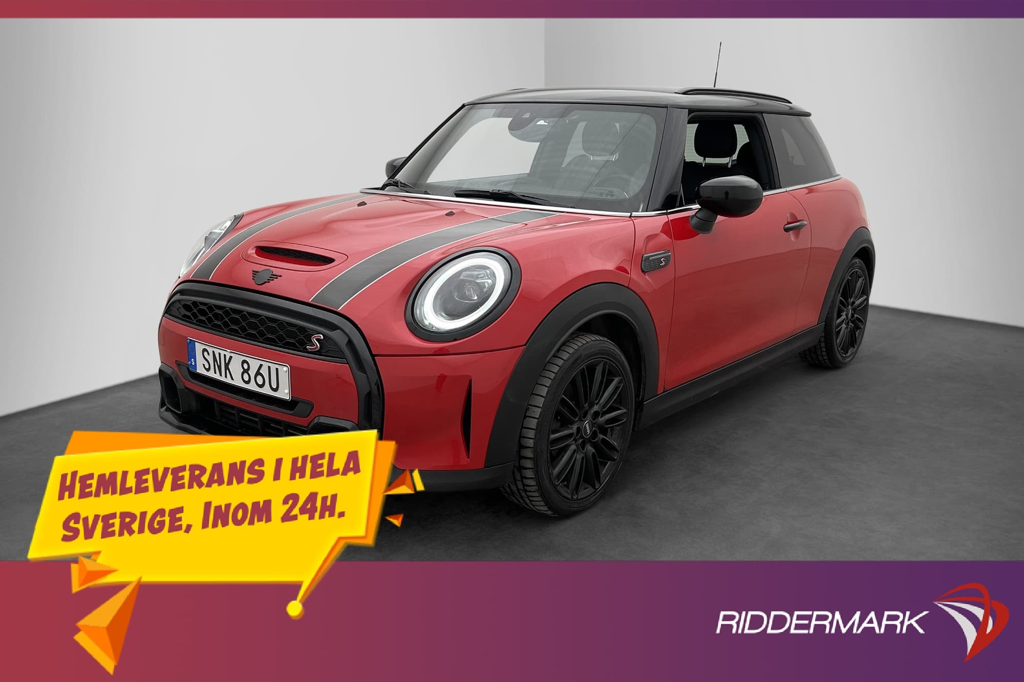 MINI Cooper S 178hk Experience Package Kamera CarPlay Navi