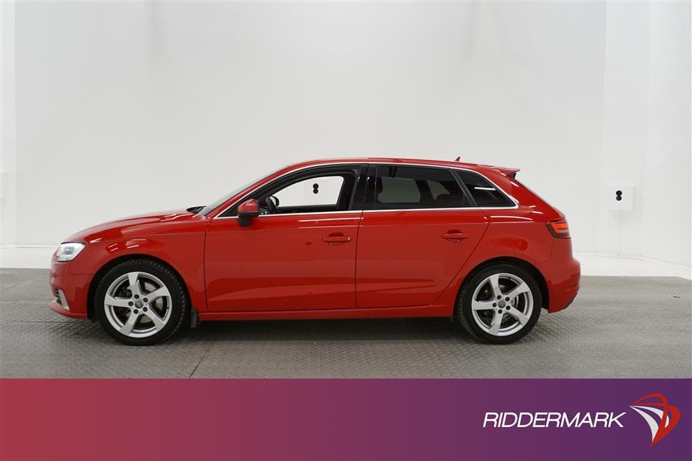 Audi A3 2.0 TDI Sportback quattro 184hk Cockpit D-värme
