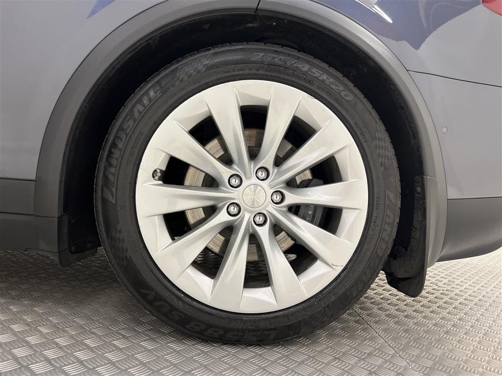 Tesla Model X 100D 423hk Dragkrok FSD Kolfiber Moms Leasbarinteriör