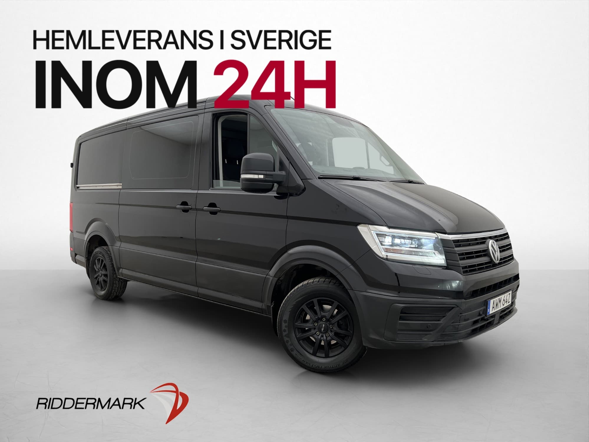 Volkswagen crafter Dubbehytt L2H1 2.0TDI Värmare Drag MOMS