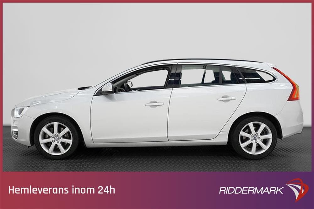 Volvo V60 D4 190hk AWD Classic Momentum Voc Dragkrok Navi exteriör