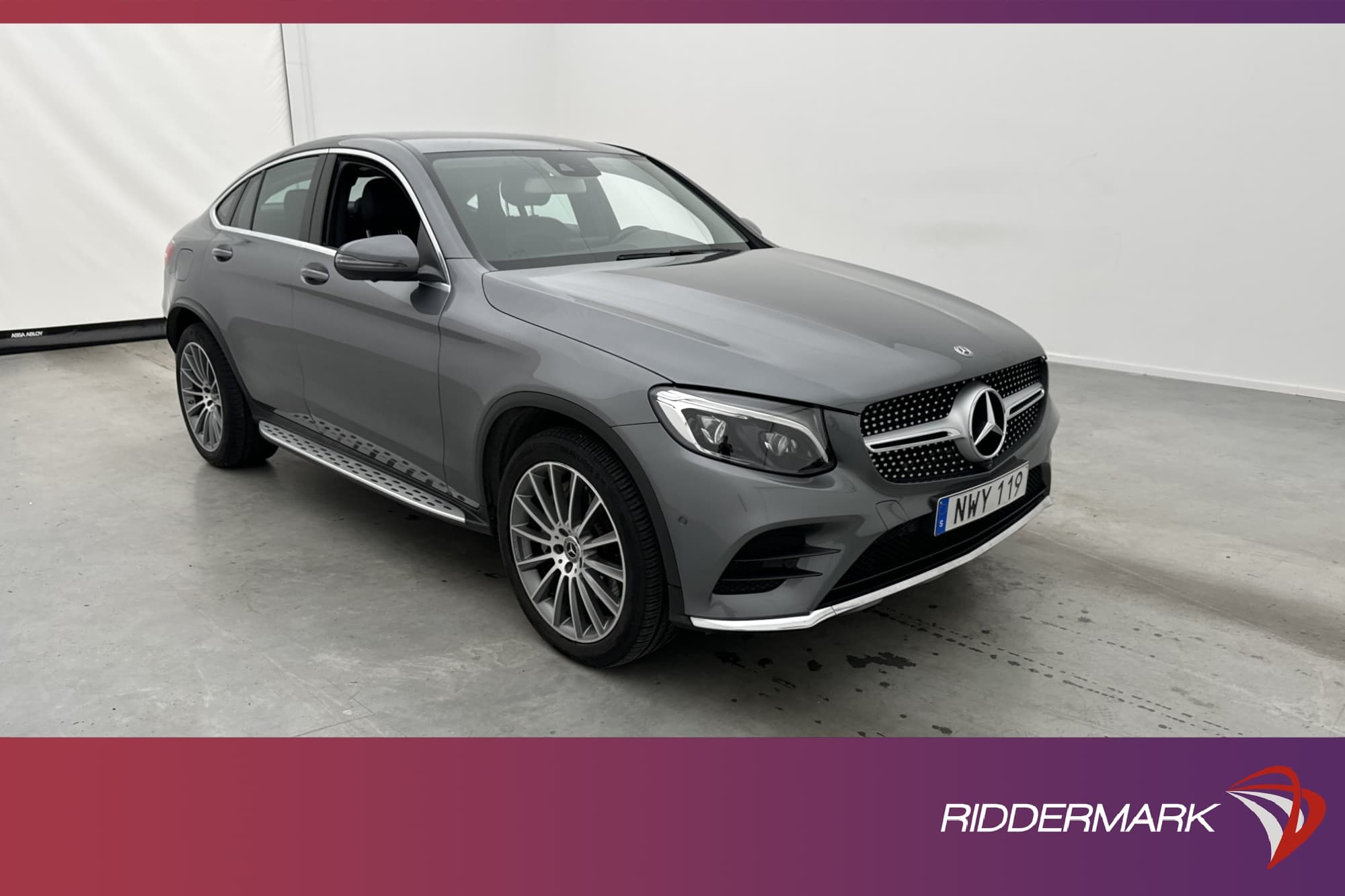 Mercedes-Benz GLC 250 Coupé 4M 211hk AMG Luft Burm 360° Navi